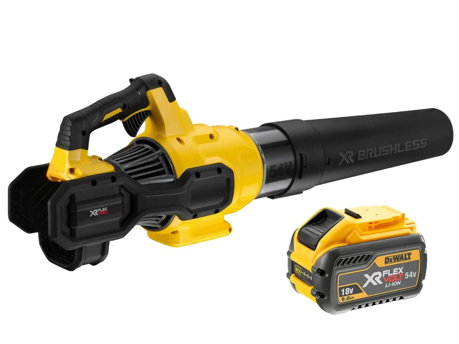 DeWALT DCMBA572X1 - Souffleur XR FlexVolt 54V (1x batterie 9.0Ah) - 200 km/h-image