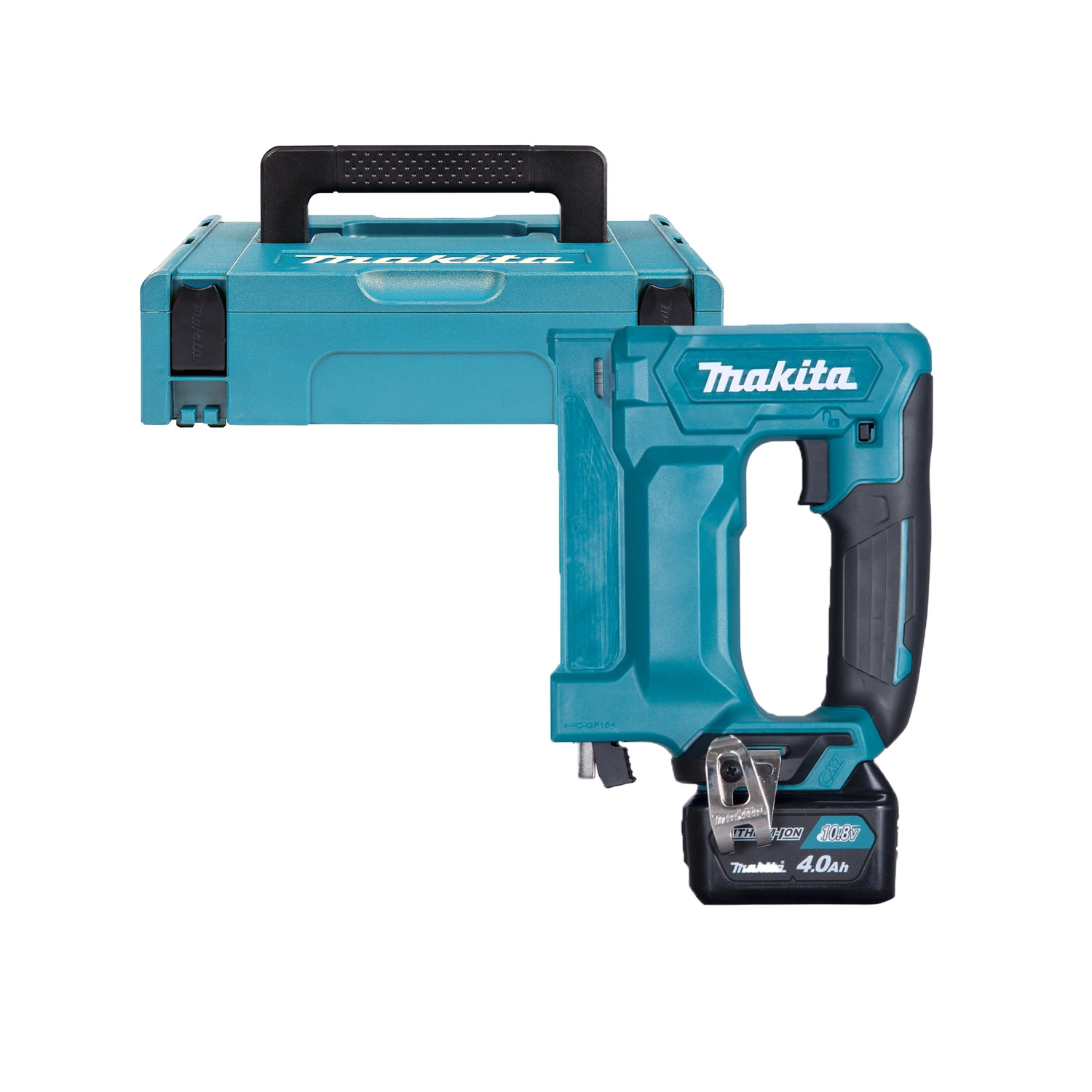 Makita ST113DSMJ 10,8V Li-Ion accu nietmachine set (2x 4.0Ah) in Mbox - 7-10mm-image