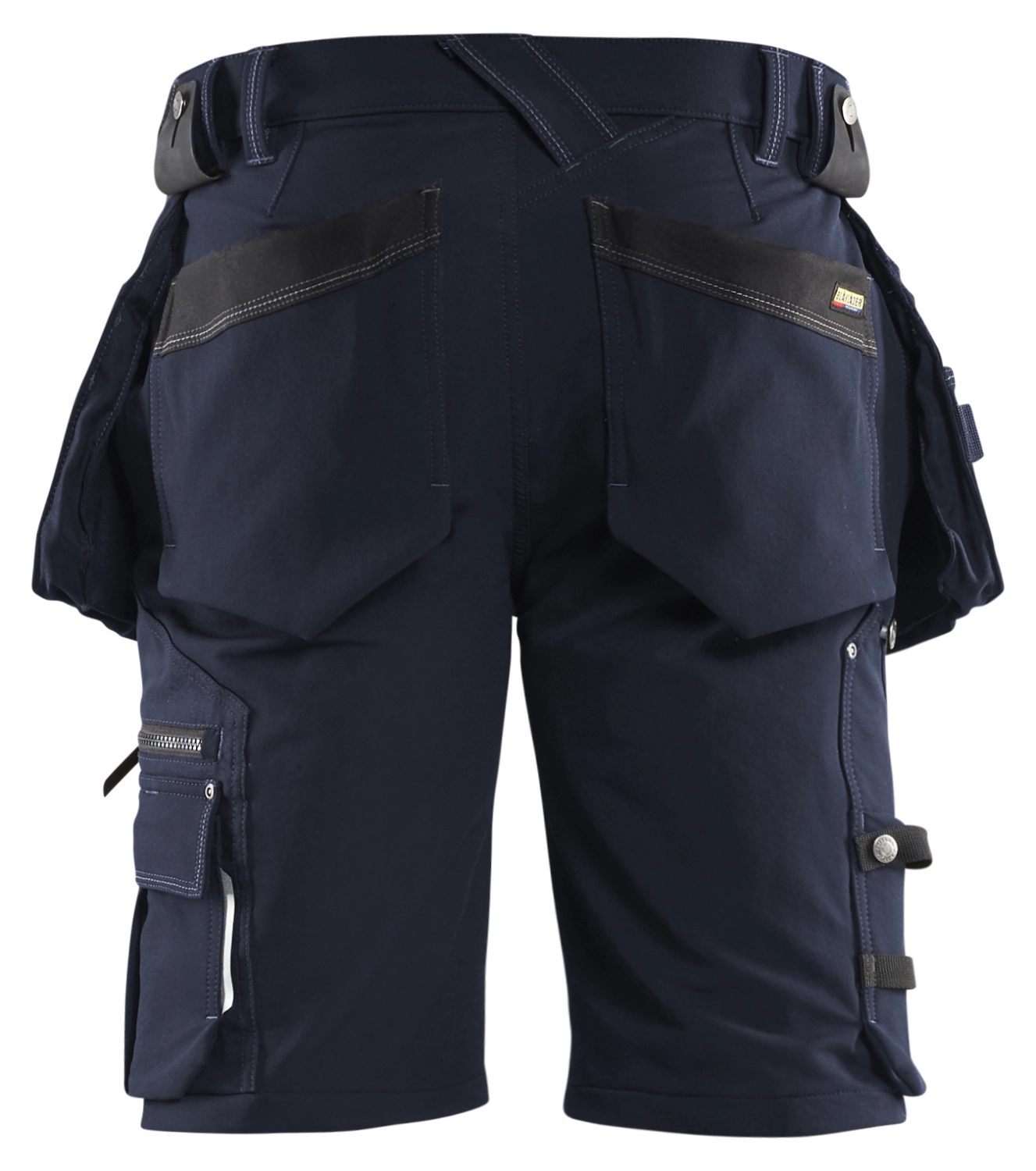 Blåkläder Short X1900 artisan stretch 4D - C50 - Marine foncé/Noir-image