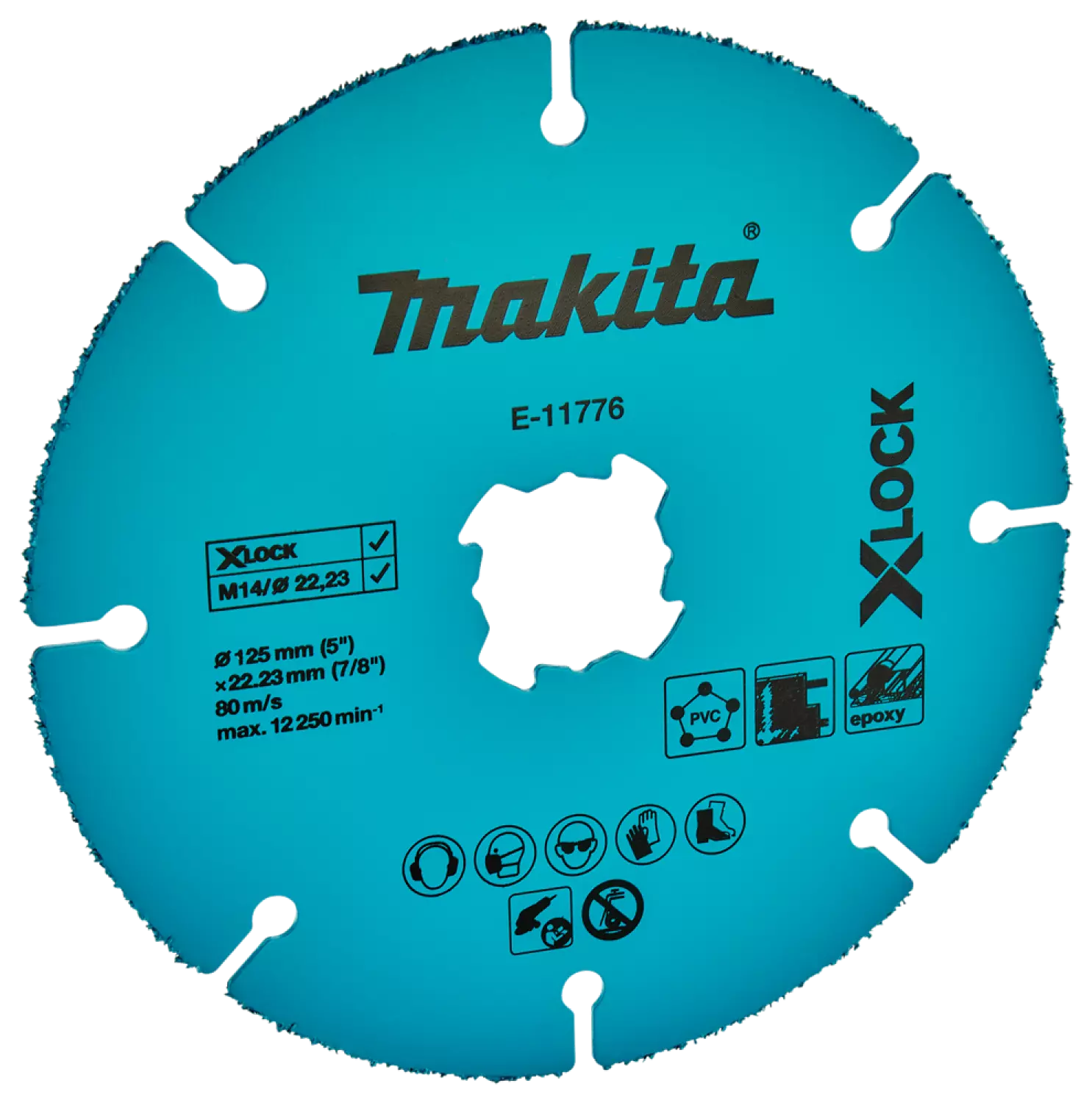 Makita E-11776 X-Lock Diamantdoorslijpschijf - 125x22,23x2mm-image