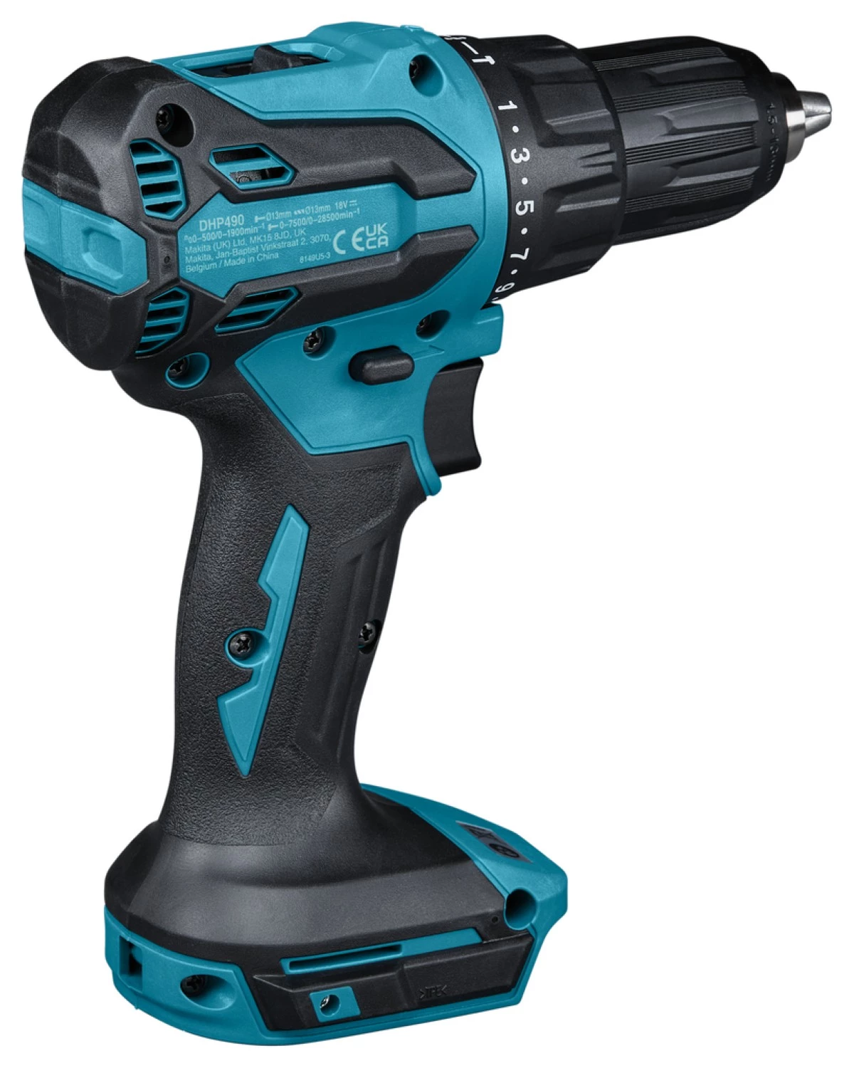 Makita DHP490Z 18 V Li-ion corps de perceuse-visseuse à percussion sans fil-image