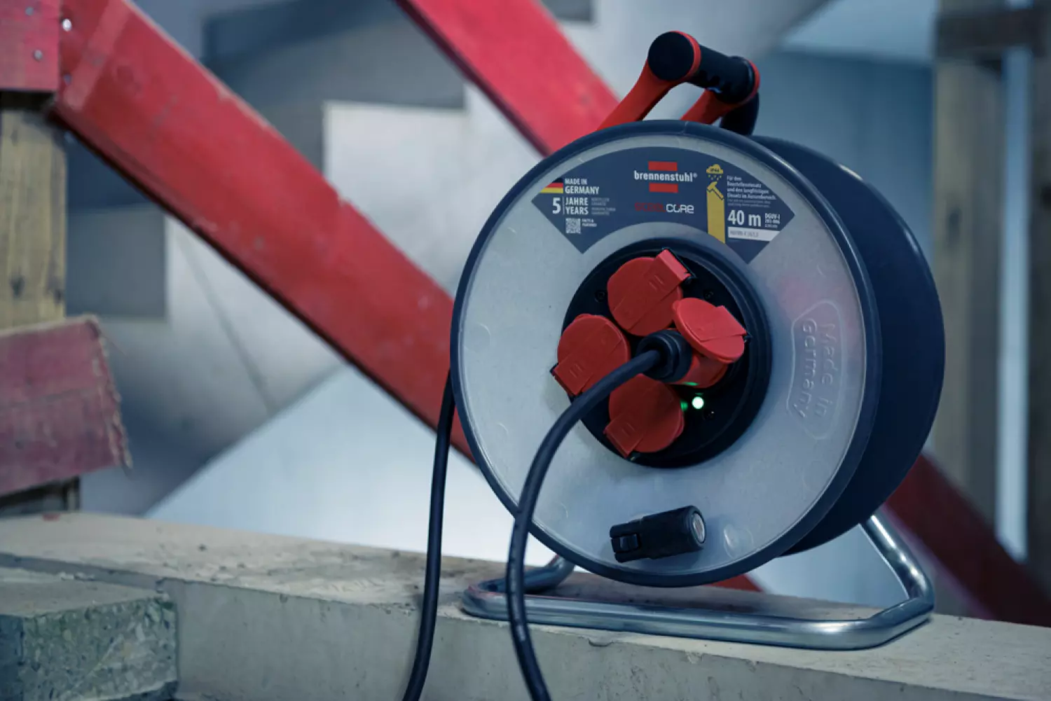 Dispositif De Protection PRCD-S Advanced Brennenstuhl - Câble 3m H07RN-F - IP44 - Pour Chantiers Et Extérieur - 9