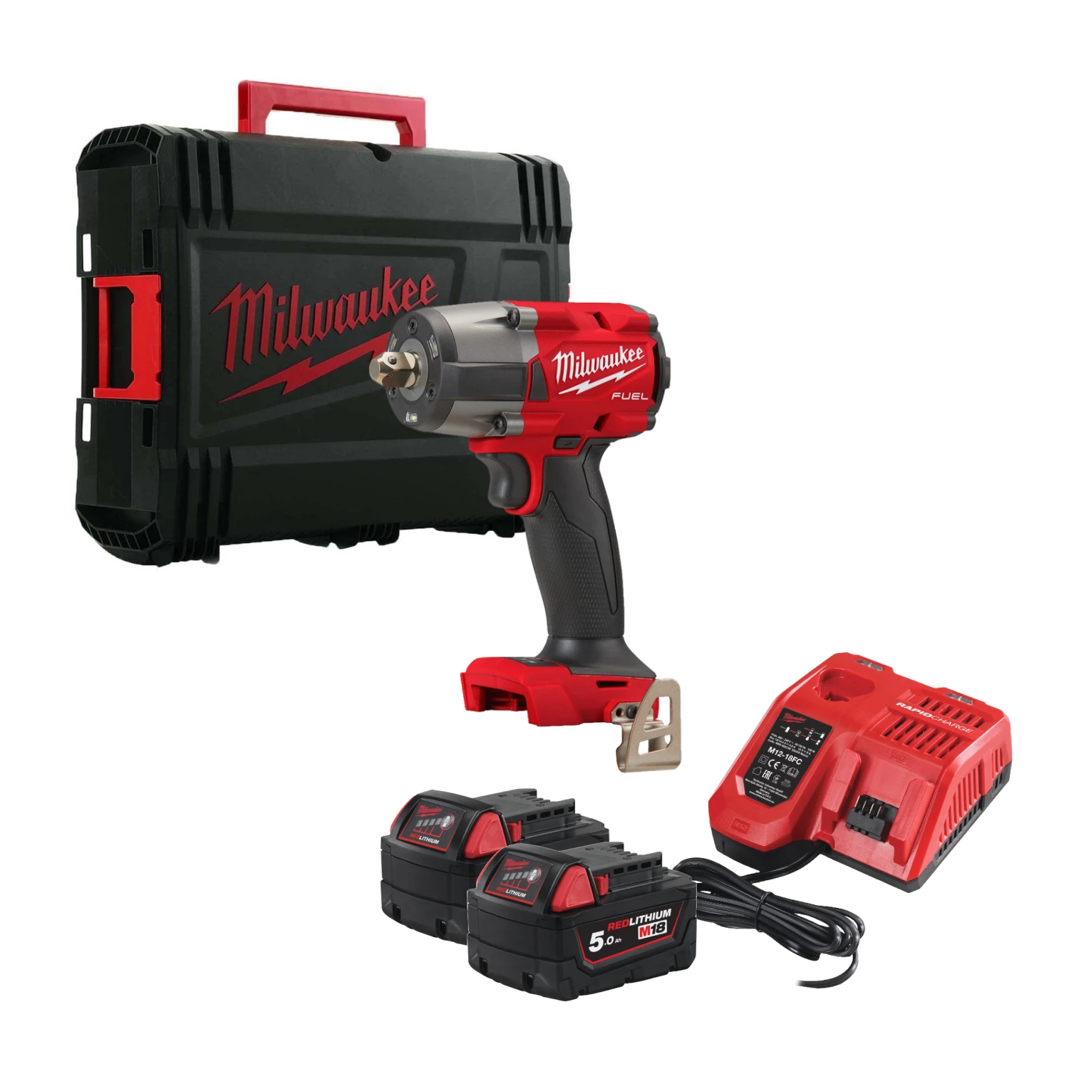 Milwaukee M18 FMTIW2P12-502X Li-Ion accu slagmoersleutel-image