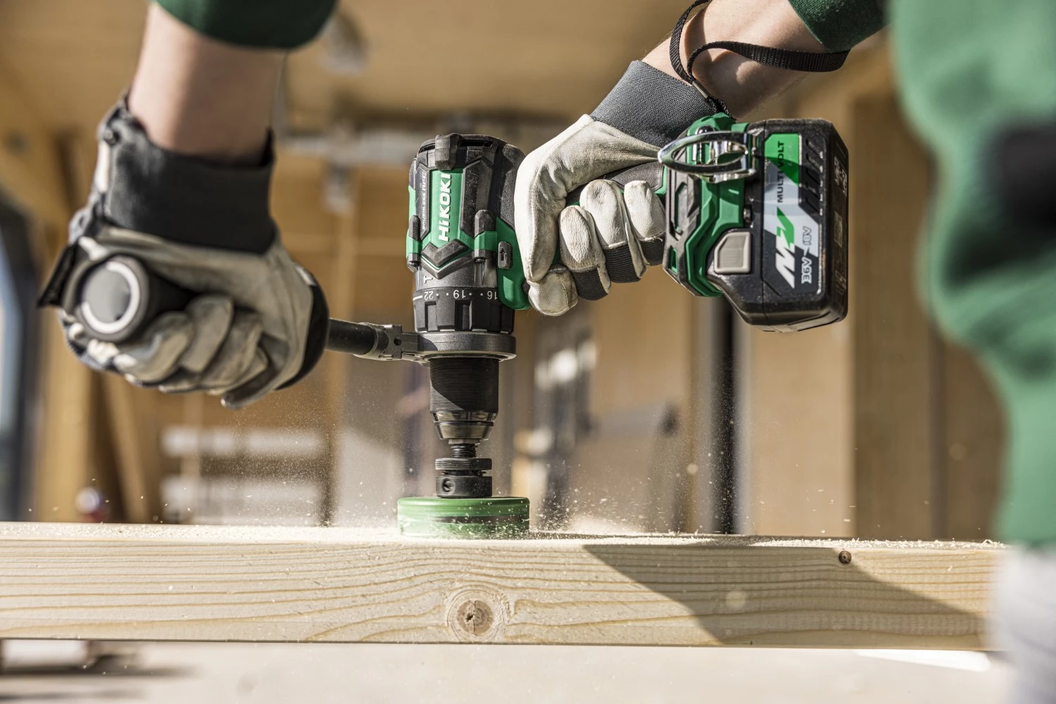 HiKOKI DV18DCW4Z Perceuse-visseuse à percussion - 18V-image