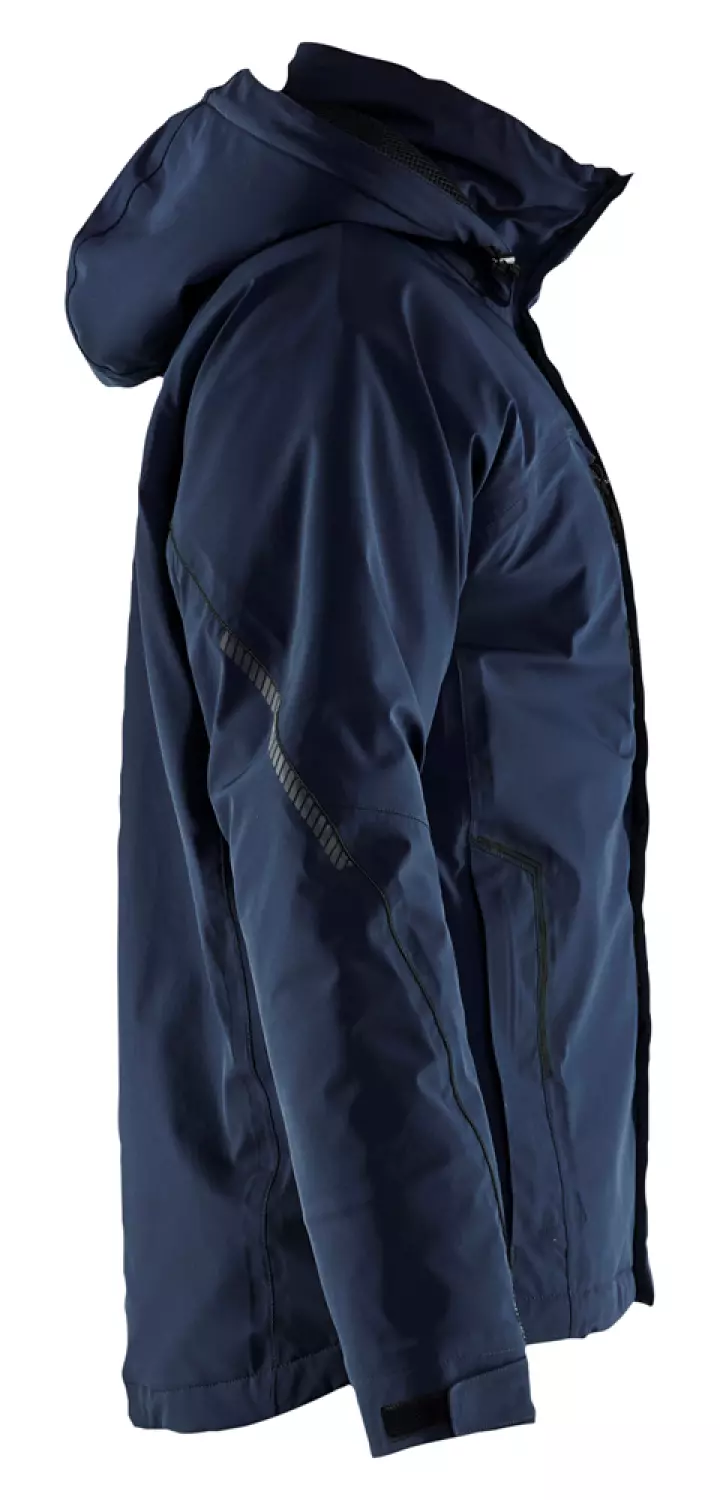 Blåkläder 4484 Lichtgewicht winterjas 4-weg stretch - Donker marineblauw/Zwart - L-image