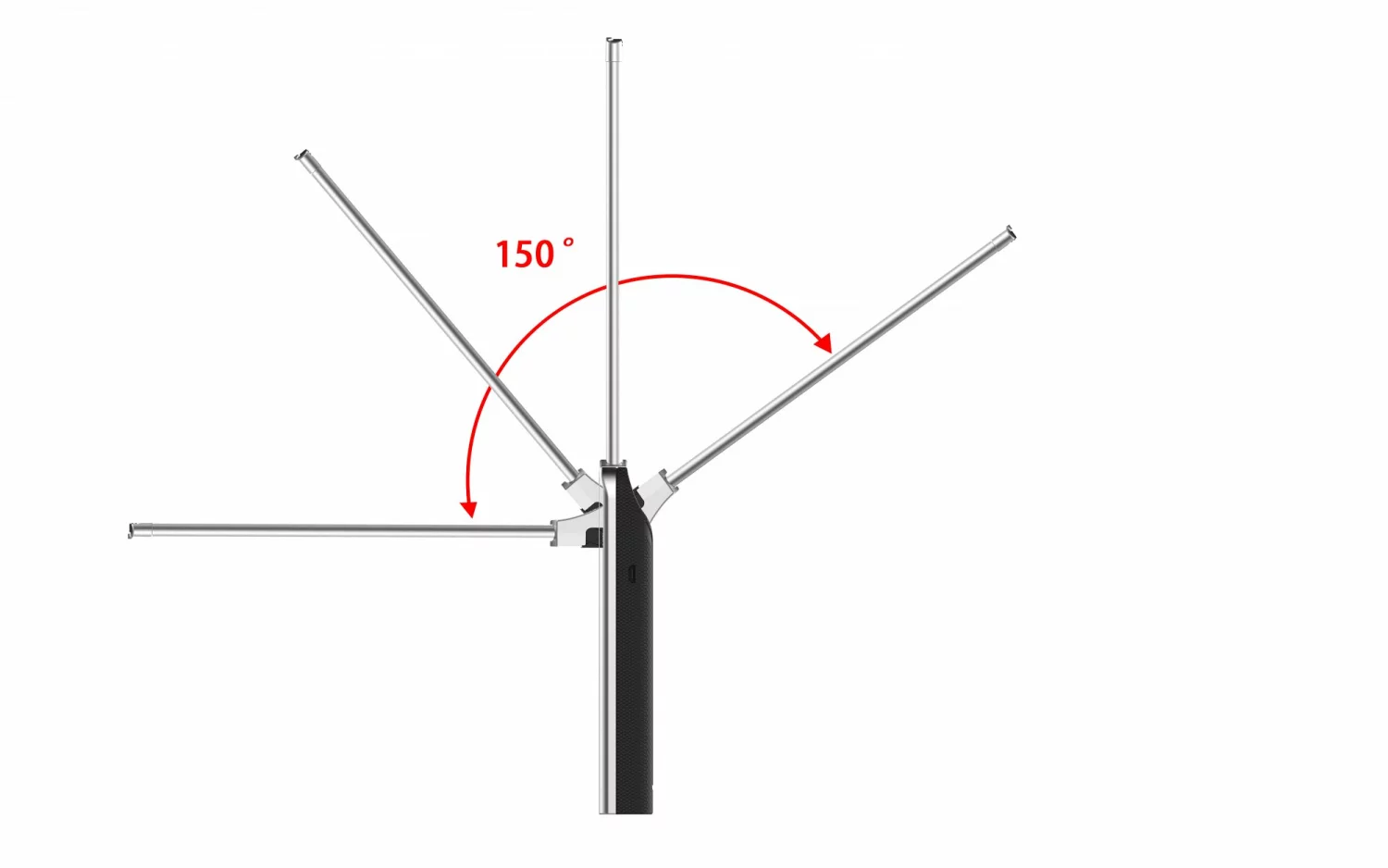 TAB Professional Lighting TAB3926 3,7V Li-Ion accu LED inspectielamp buigbaar - 150° - 600Lm-image