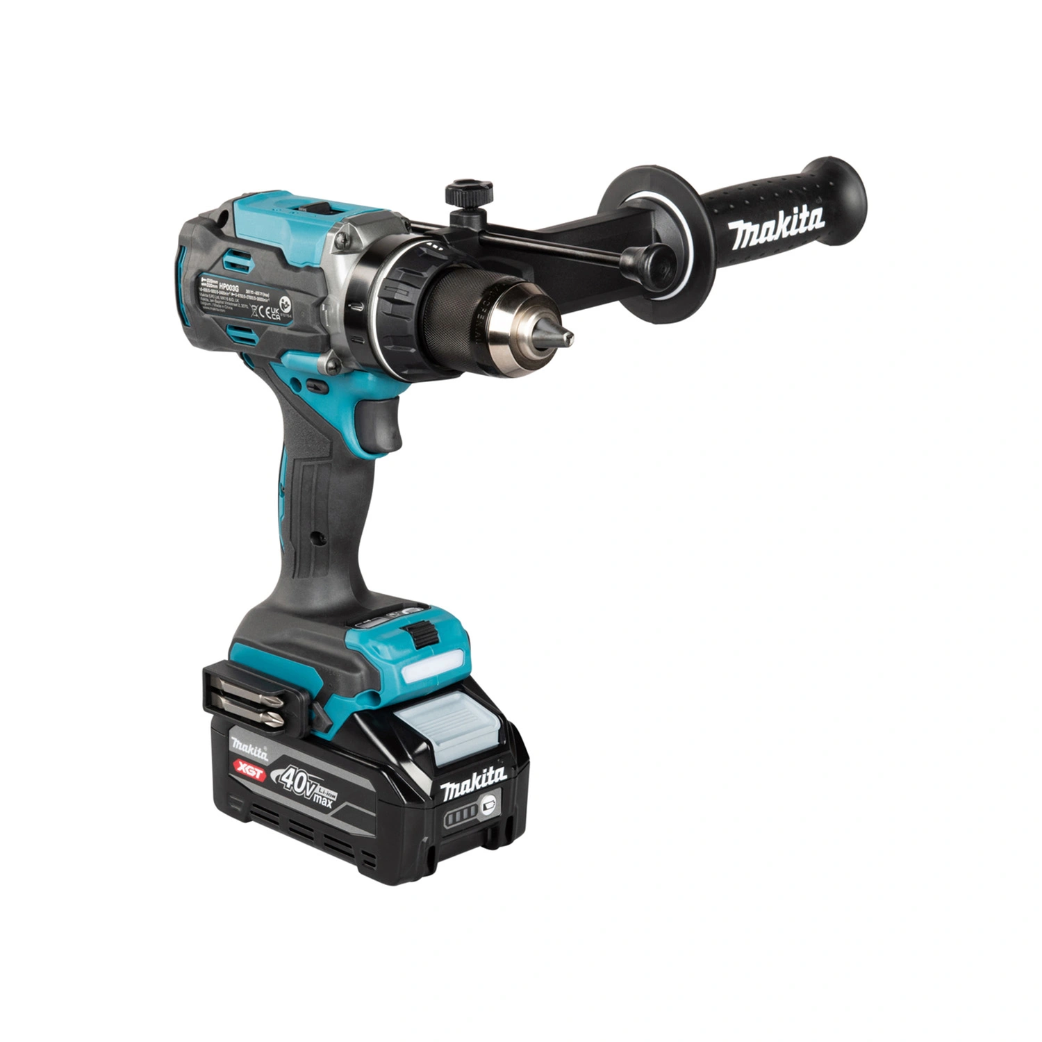 Makita DK0249G201 40V Li-ion accu klopboor-/schroefmachine (HP003G) & slagschroevendraaier (TD004G) combislagset (2x 4.0Ah accu) in Mbox