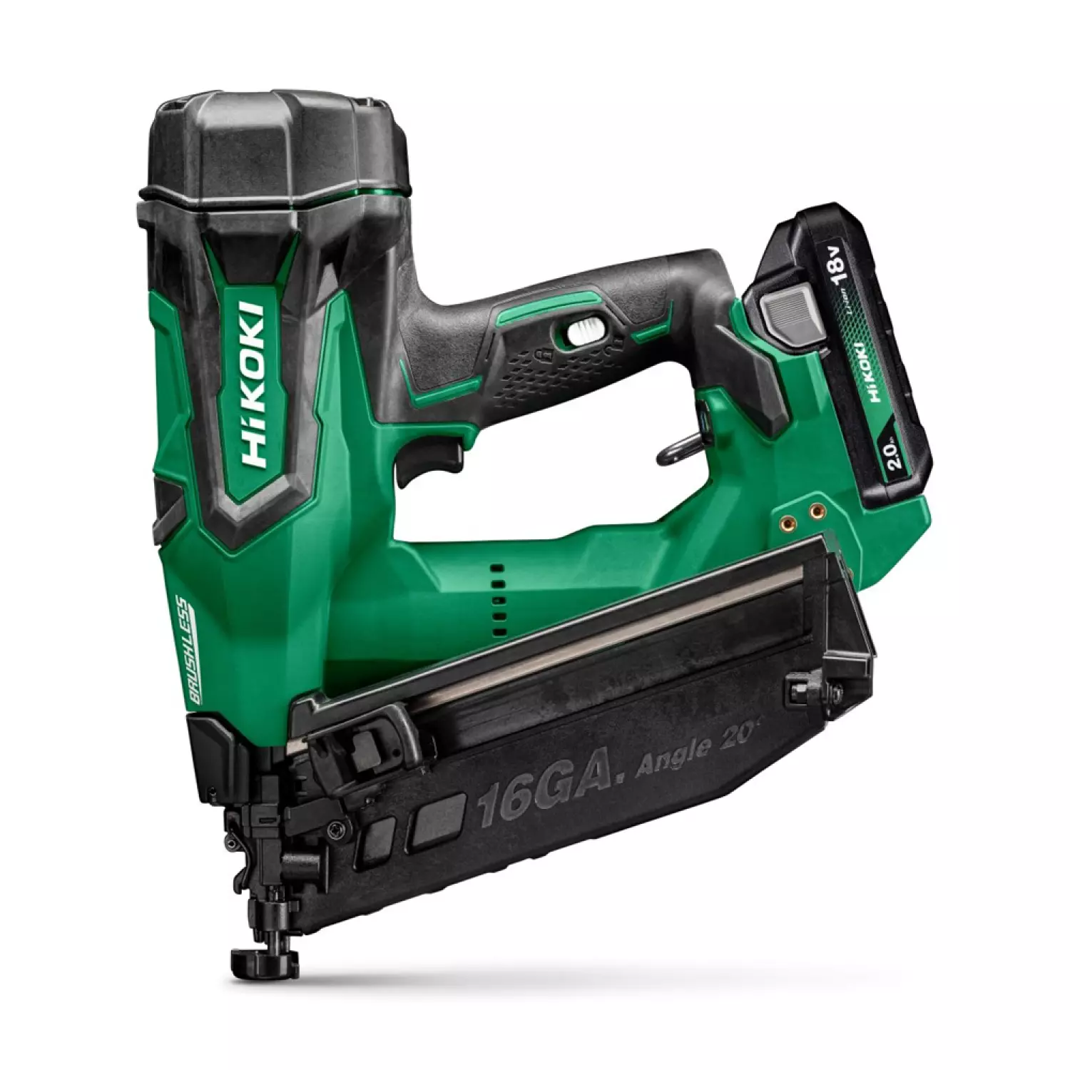 HiKOKI NT1865DAWYZ 18V Accu Spijkerapparaat set (2x 2,0Ah) in HSC IV-image