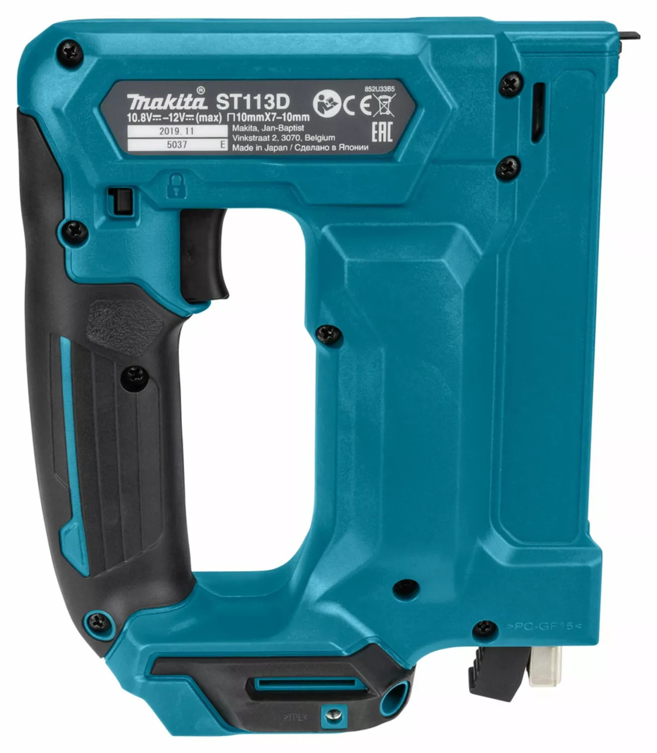 Makita ST113DZ Agrafeuse sans fil 10,8 V Li-Ion - 7-11 mm-image