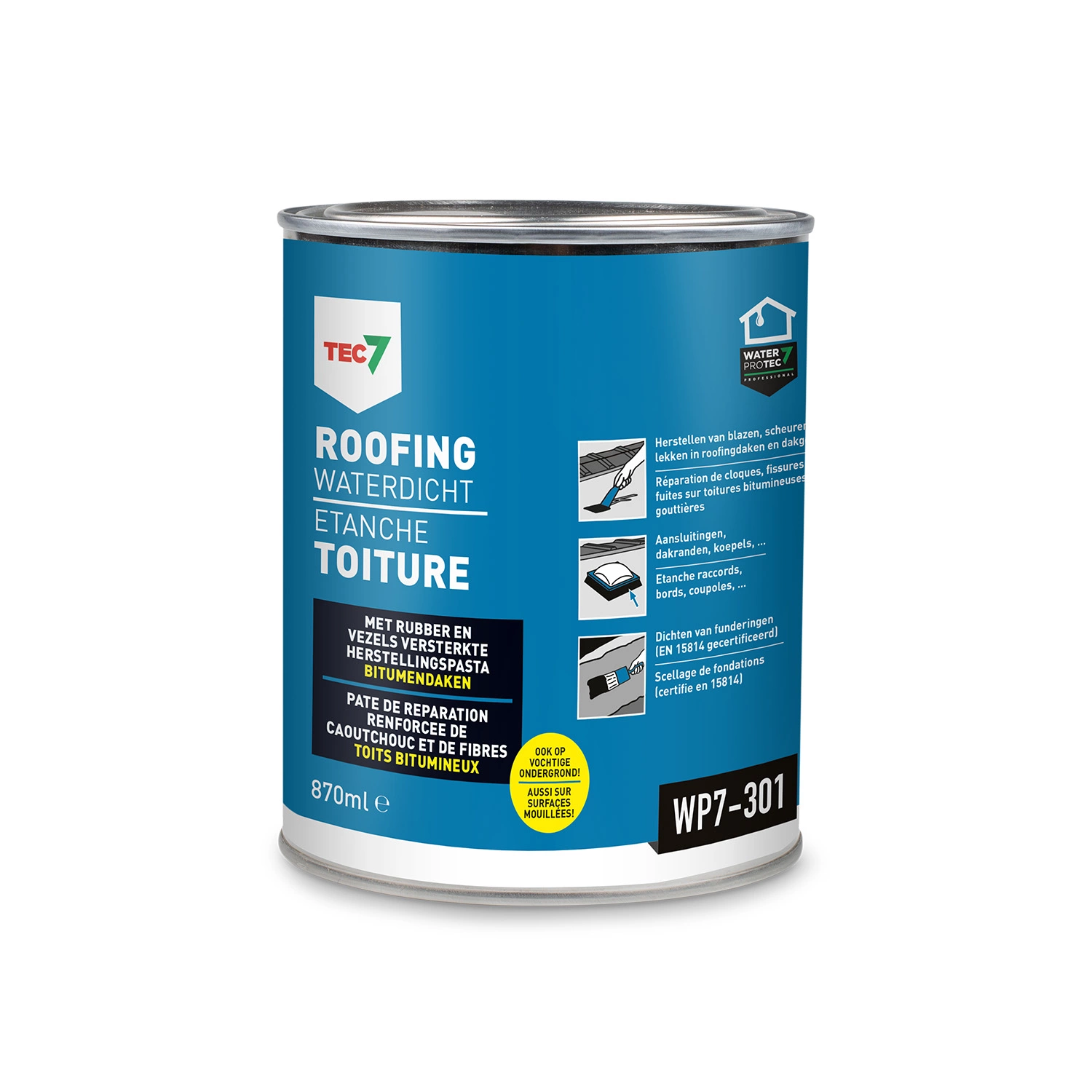 TEC7 WP7-301 Roofing Waterdicht - 870ml-image
