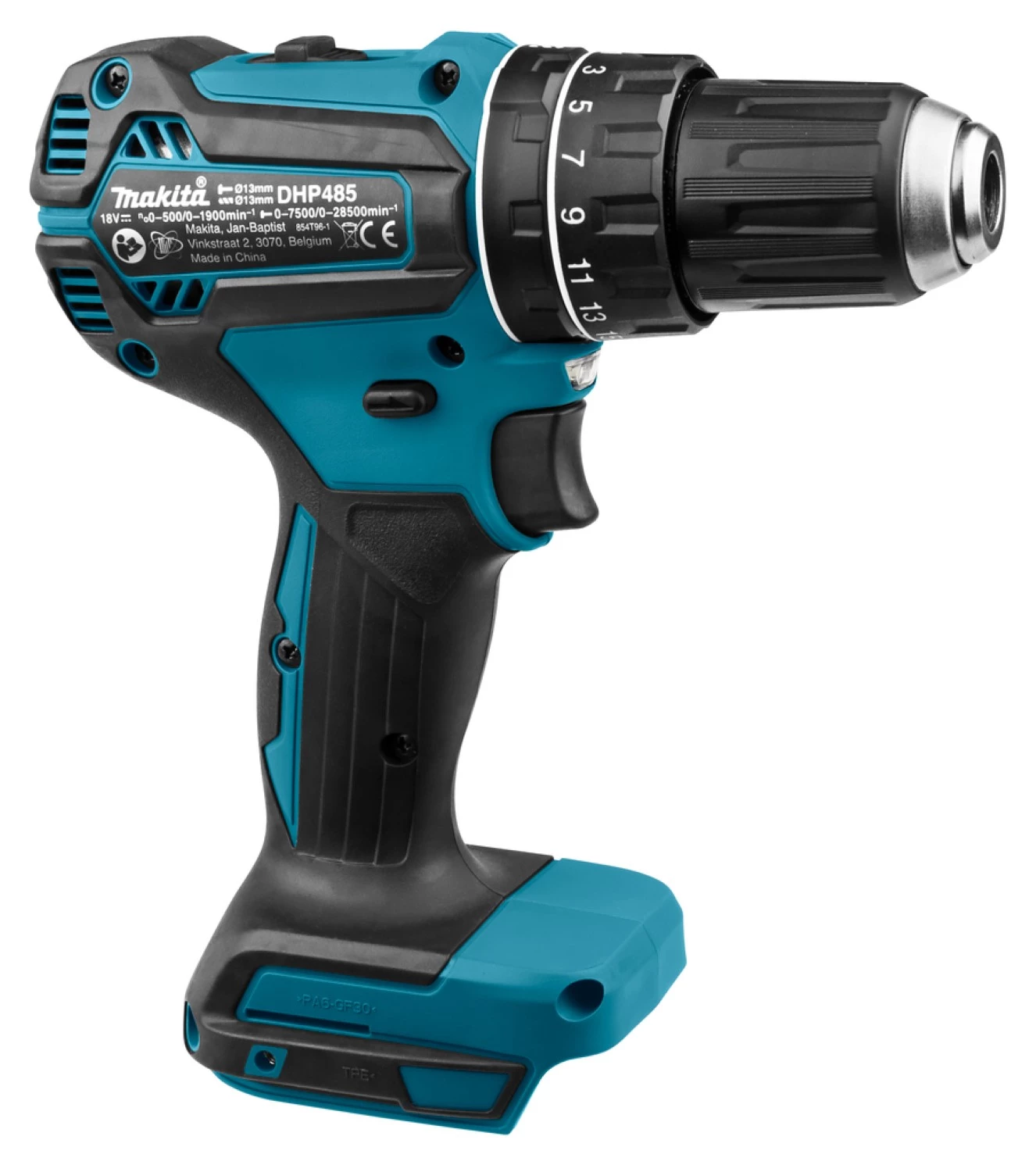 Makita DHP485RTJ 18V Li-Ion accu klopboor- /schroefmachine set (2x 5.0Ah accu) in Mbox - koolborstelloos-image