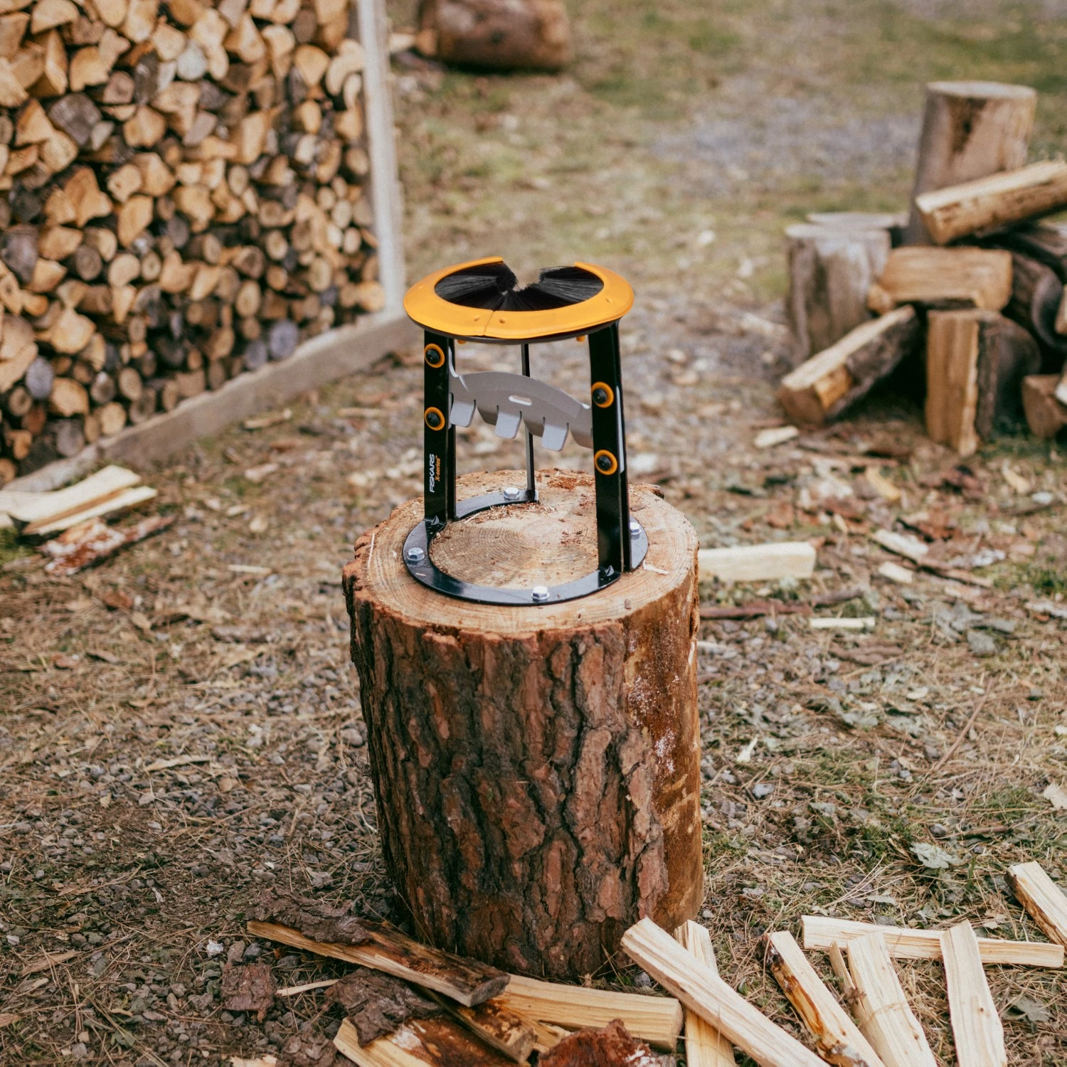 Fiskars 1079156 X-series Fendeuse à bois - L-image