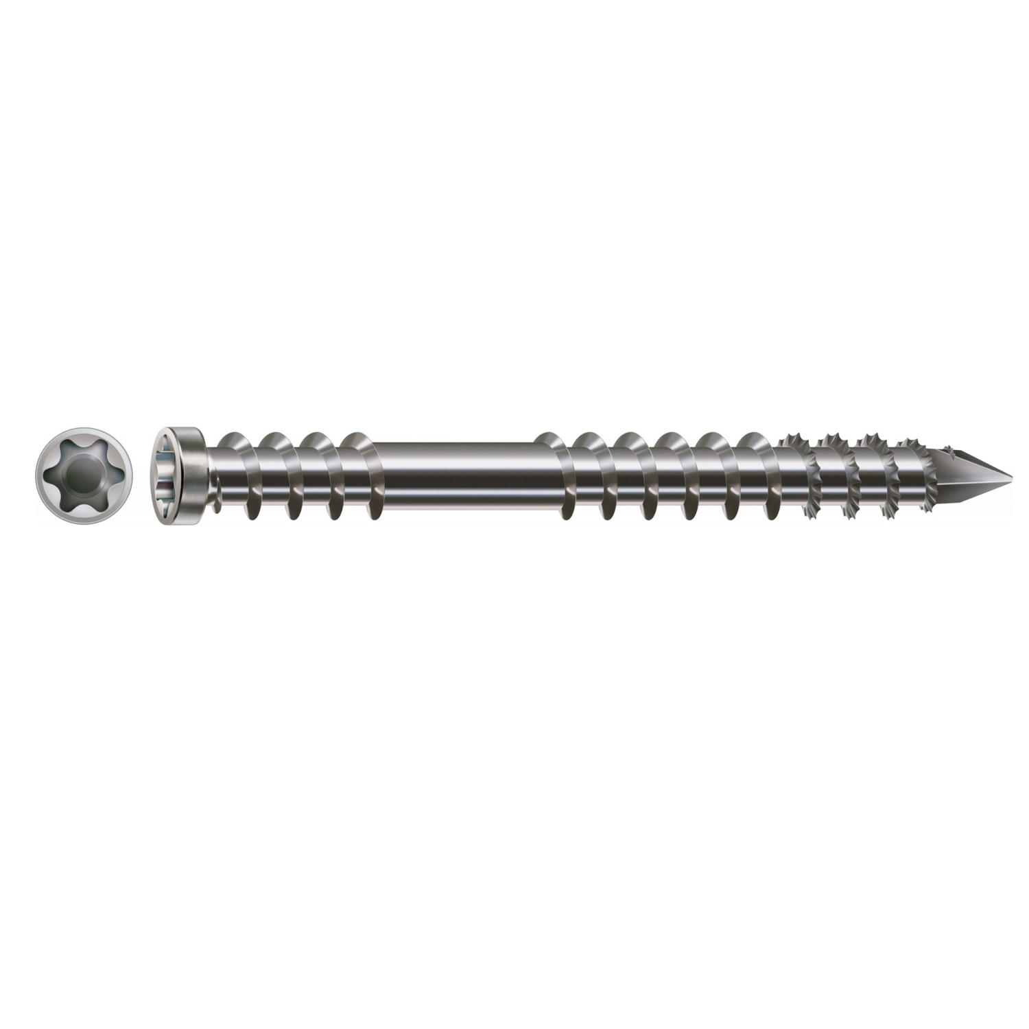 SPAX RVS Terrasschroeven Fixeerdraad - T25 - 6.0x100 mm (100st)-image