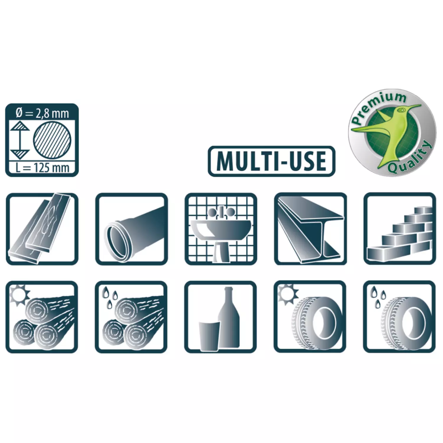 Pica 4032 Recharge sèche - Jaune (10pcs)-image