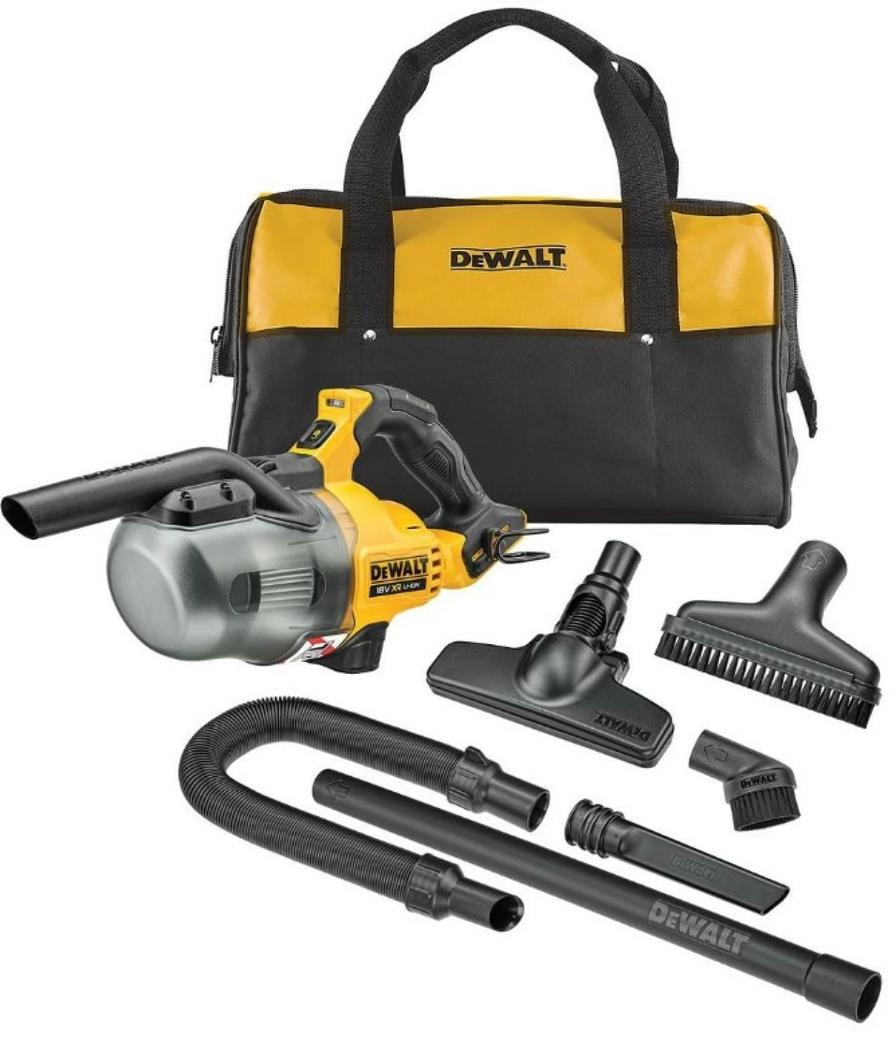 DeWALT DCV501LN-XJ 18V Li-ion XR accu steelstofzuiger body in tas - L-Klasse-image