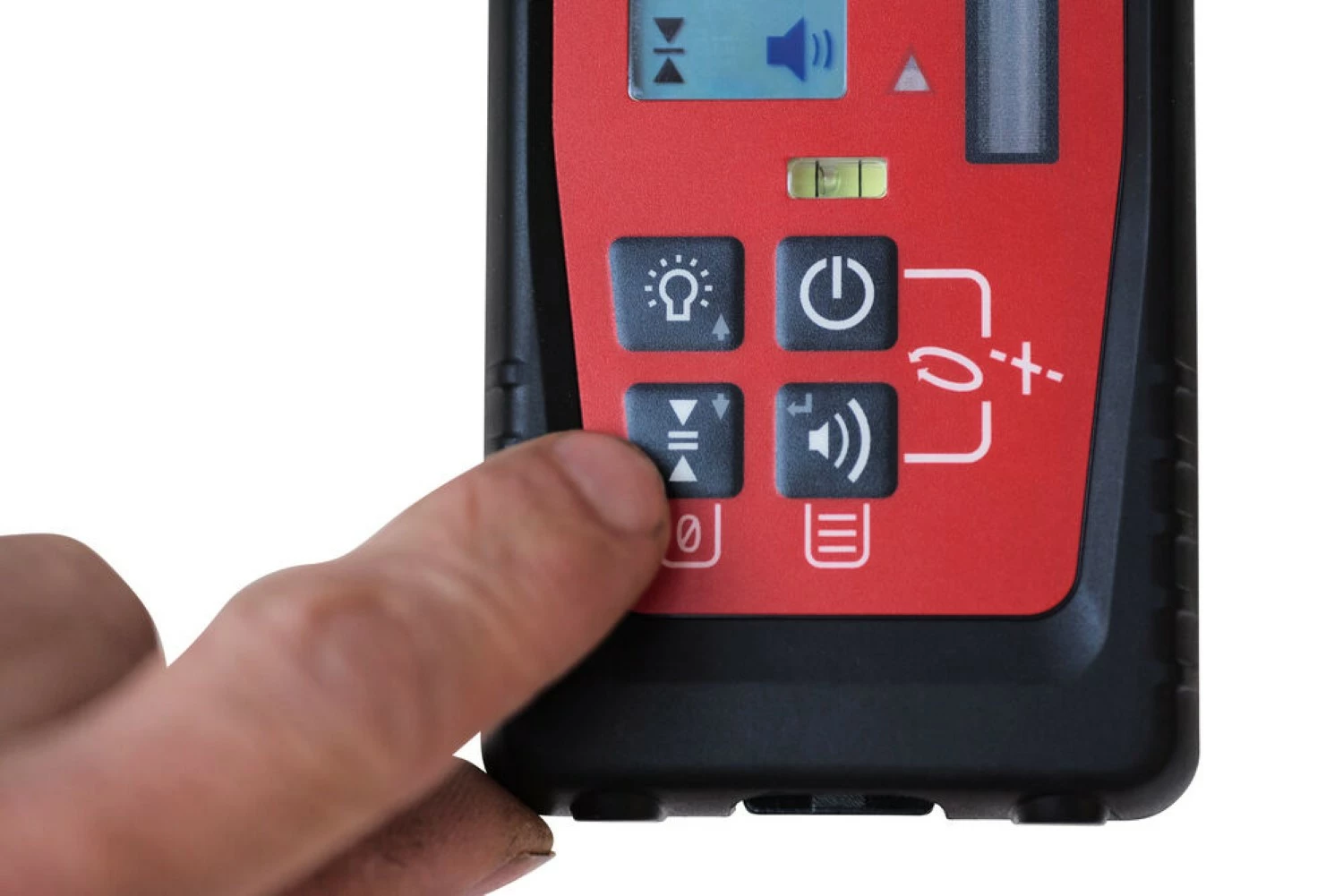 Milwaukee LDR100 LRD100 Récepteur laser - 100 m - rouge/vert - IP67-image