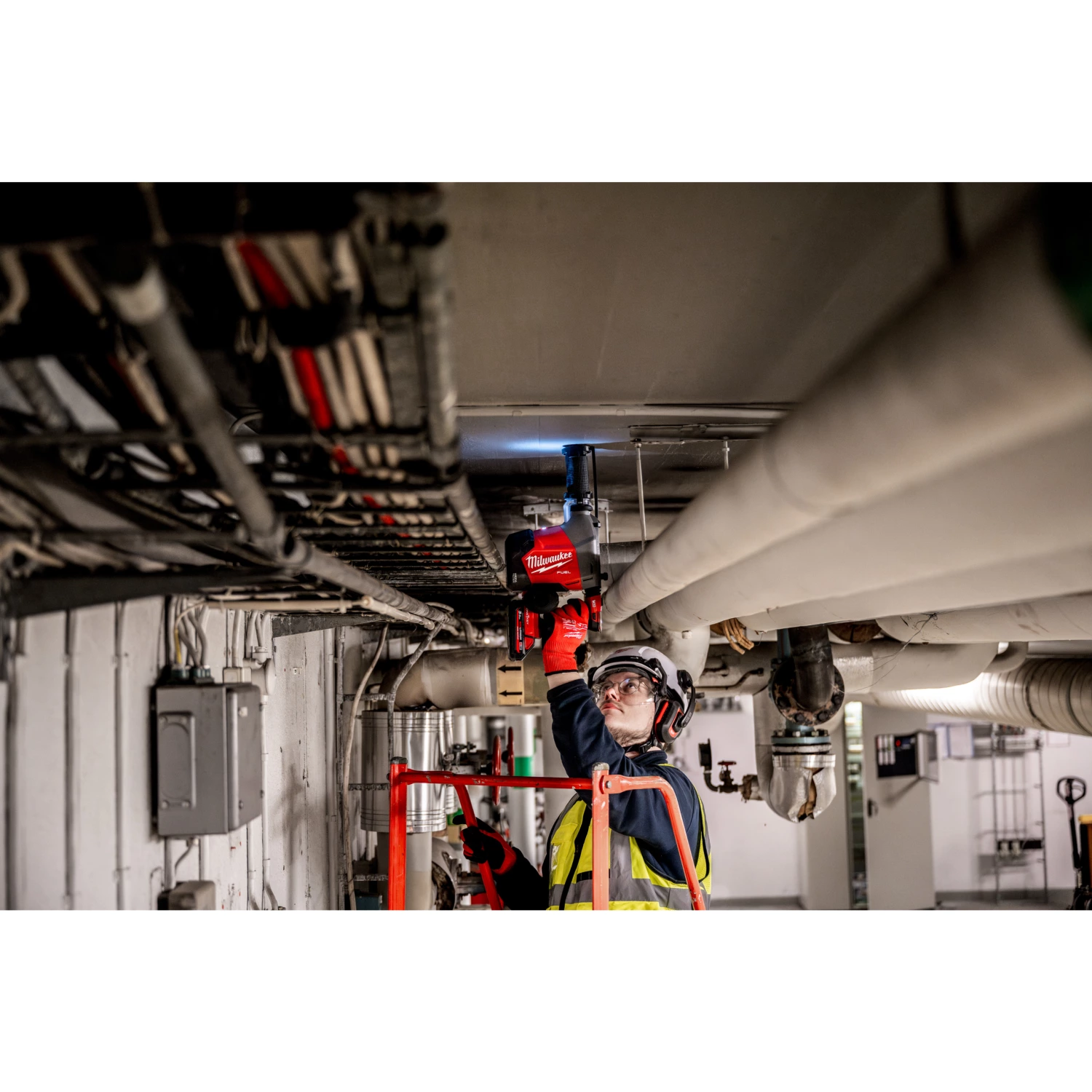 Milwaukee M18 FHAFOH16-0X 18V Li-ion accu SDS-Plus combihamer met geïntegreerde stofafzuiging in HD Box - 2.3J-image