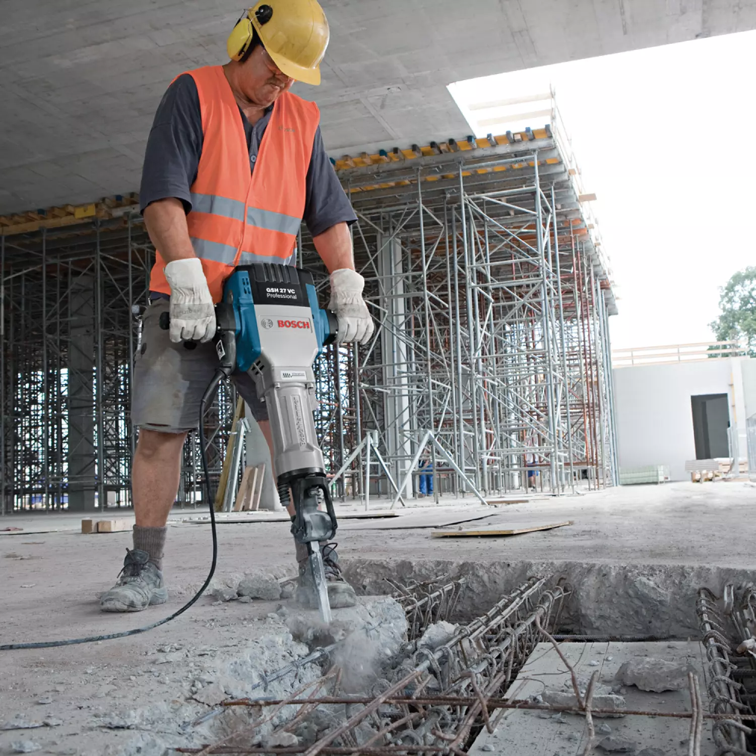 Bosch GSH 27 VC 28mm HEX Breekhamer - 2000W - 62J-image