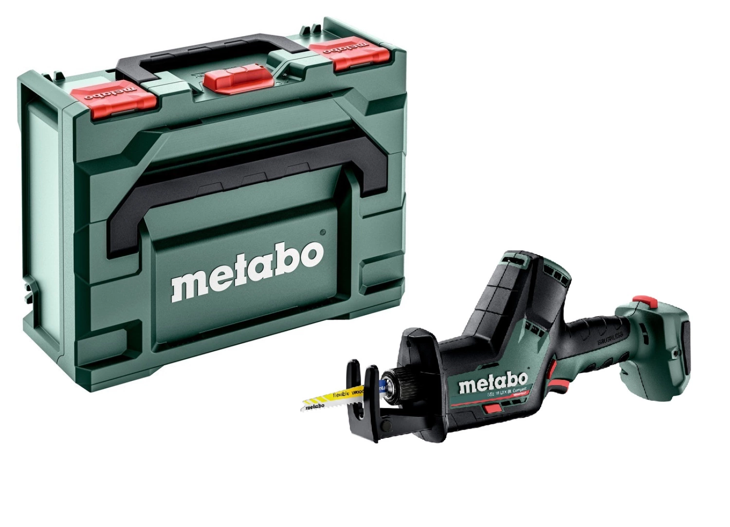 Metabo SSE 18 LTX BL Compact Scie sabre sans fil - Machine seule - Brushless-image