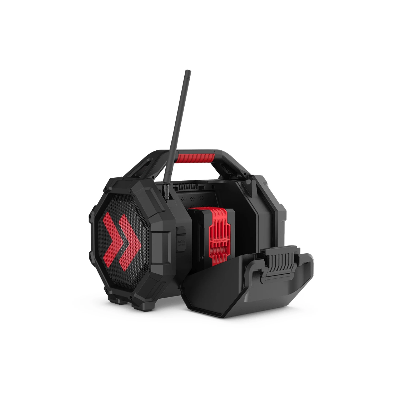 PerfectPro ROCKTAGON OCT-18V multi battery Bouwradio - FM RDS / DAB+ - AUX-in - bluetooth-image