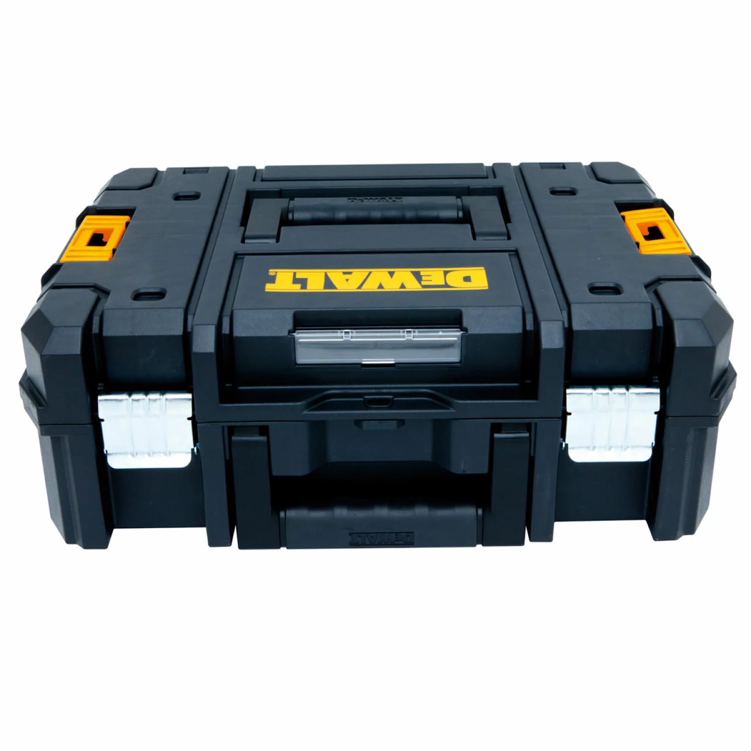 DeWALT DWST1-70703 TSTAK-Box II stevige gereedschapskoffer met korte hendel + plukschuim (ALLEEN INKOOP)-image