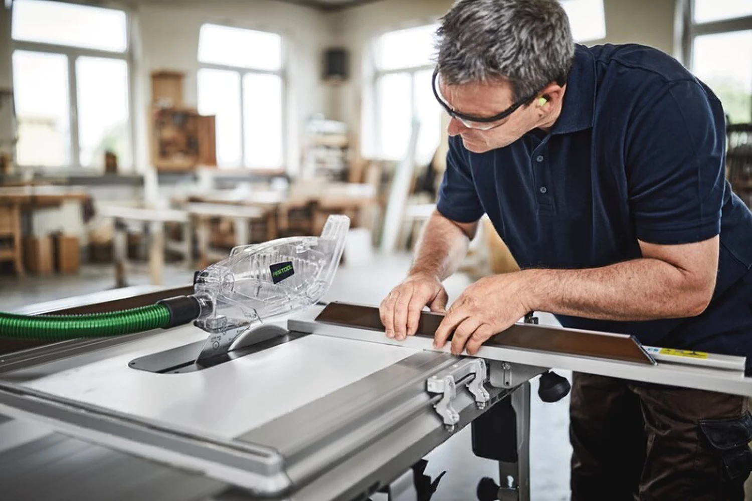 Festool TKS 80 EBS KT/W40-Set Zaagtafel - 2200W - 254mm-image