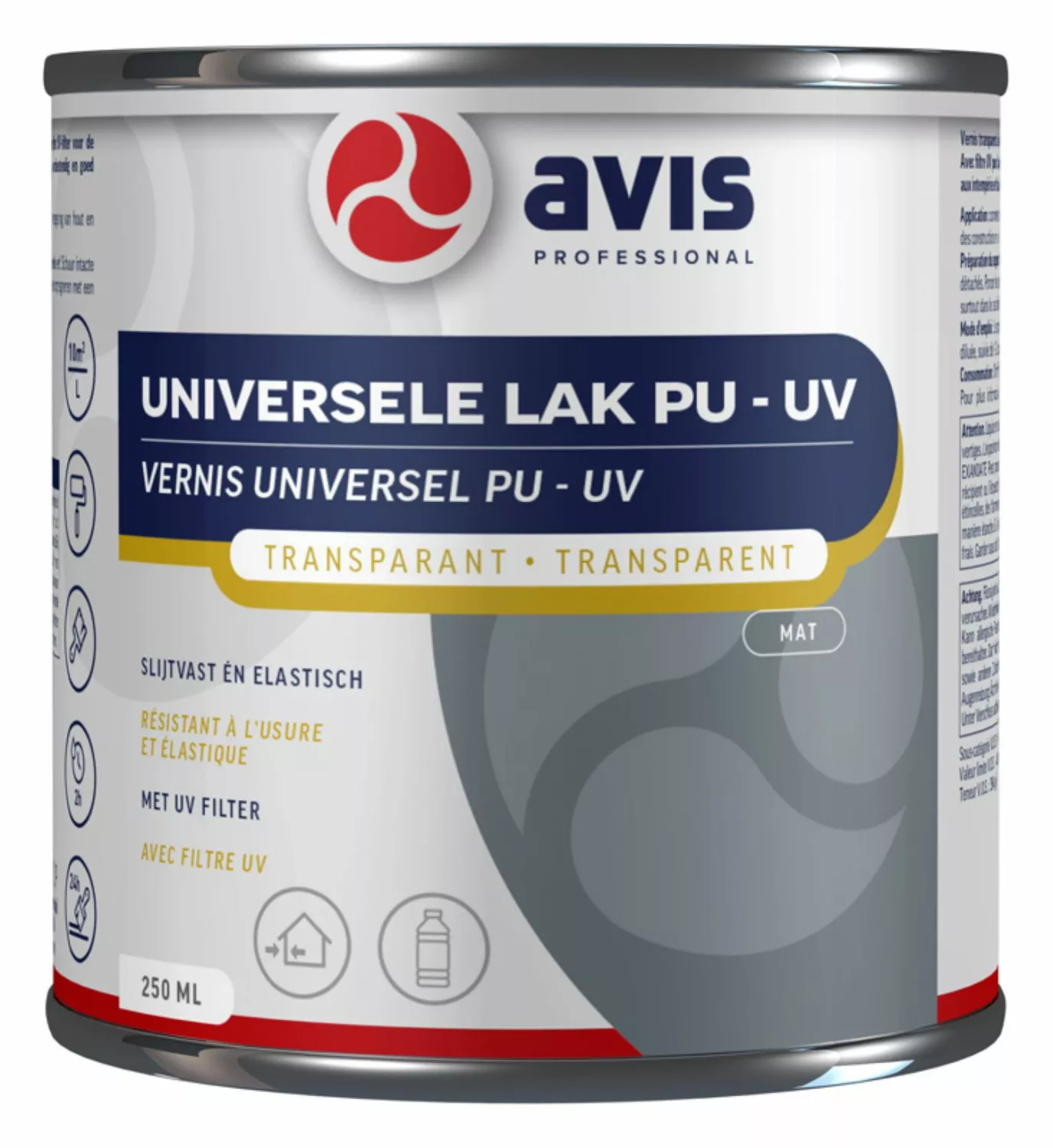 Avis Universele Lak PU/UV Mat - 0,25L-image