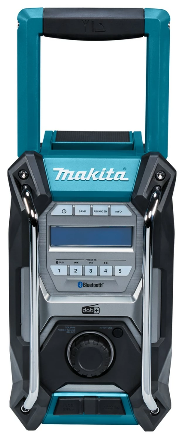 Makita MR004GZ 14,4/18/40 V Li-Ion batterie radio de chantier - FM/AM - DAB+ - Bluetooth - 230 V-image
