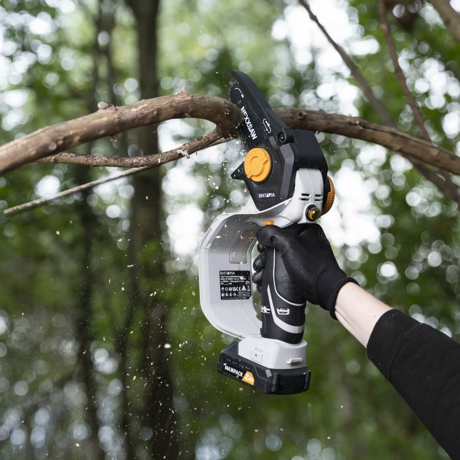 Batavia 7064270 Nexxsaw V3.1 Maxxpack 18V Li-Ion accu mini kettingzaag body - 15cm-image