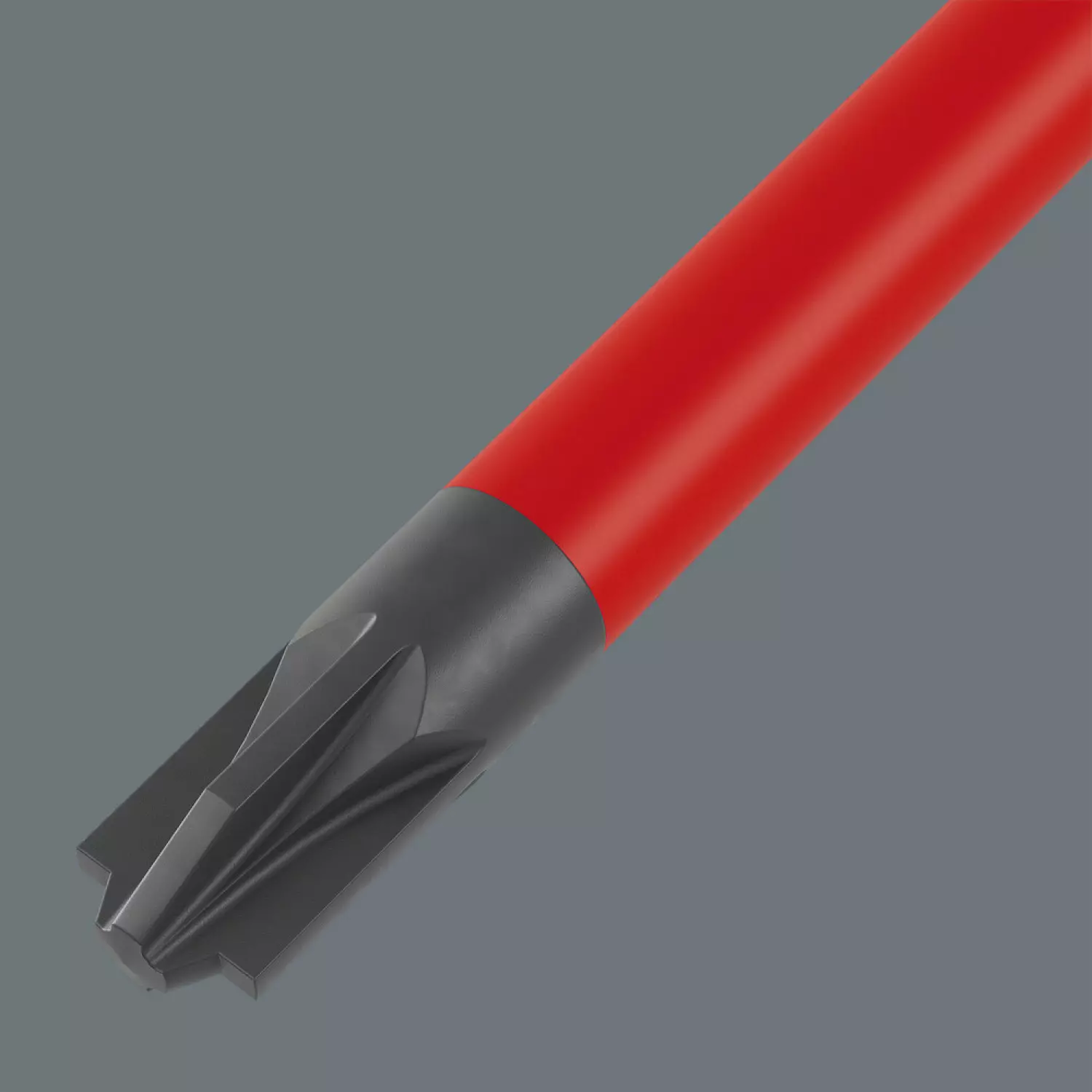 Wera 165 iS PZ /S Tournevis isolé pour vis PlusMinus (Jeu de Pozidriv/à fente) - avec lame à diamètre réduit - # 2 x 100mm-image