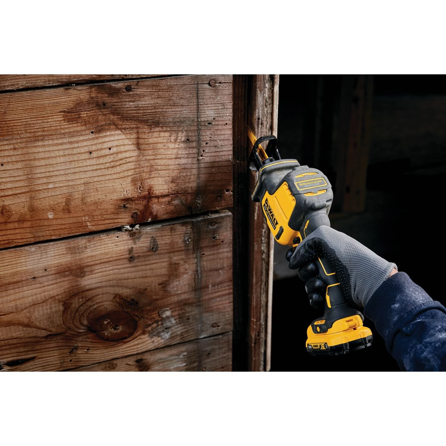 DeWALT DCS312N-XJ Corps de scie sabre compacte à batterie Li-ion 12 V-image