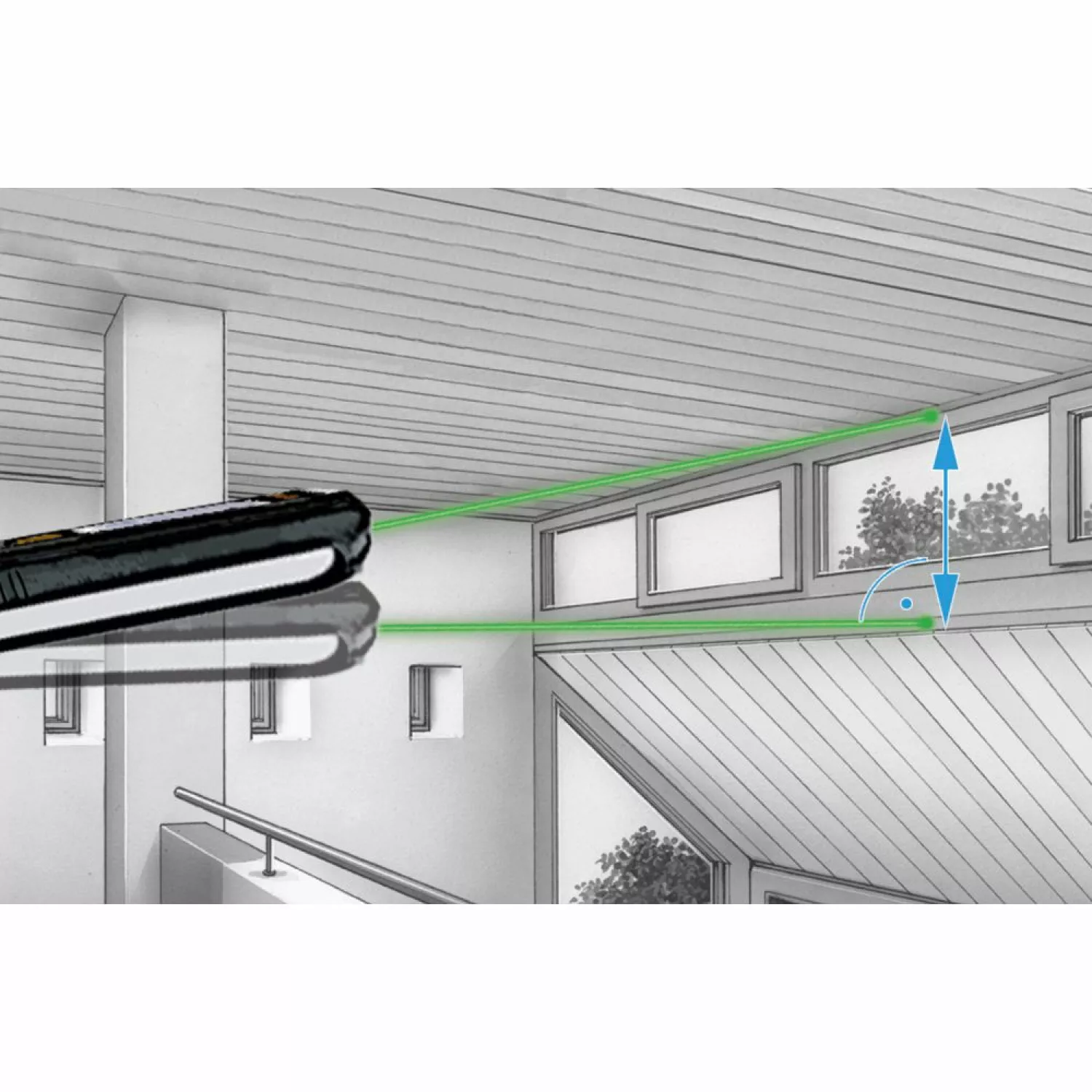 Laserliner LaserRange-Master Gi5 Laser- afstandsmeter - Groen - 50m-image