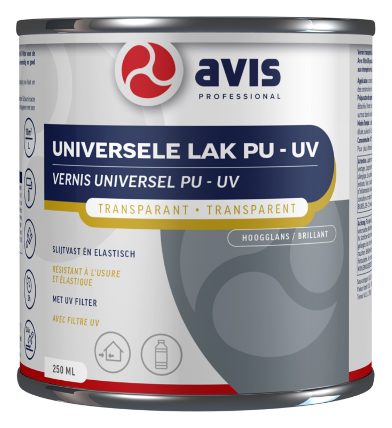 Avis Universele Lak PU/UV Hoogglans - 2,5L-image