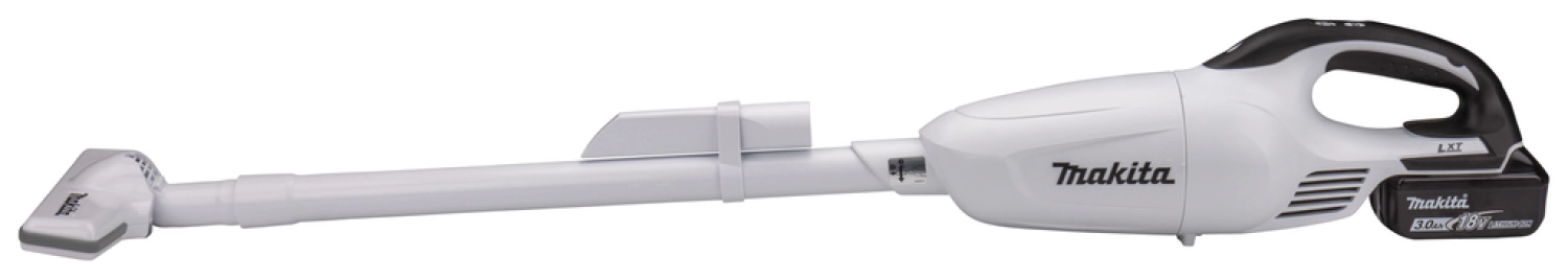 Makita DCL181SYWX 18V Li-Ion aspirateur à manche sans fil blanc set (1x1.5Ah) - 0.65L-image