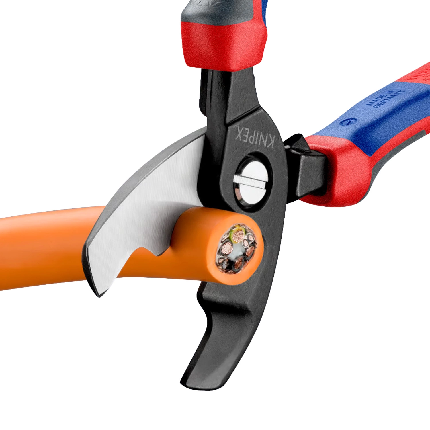 Knipex 9512200 Kabelschaar met dubbele snijkanten - 200mm-image