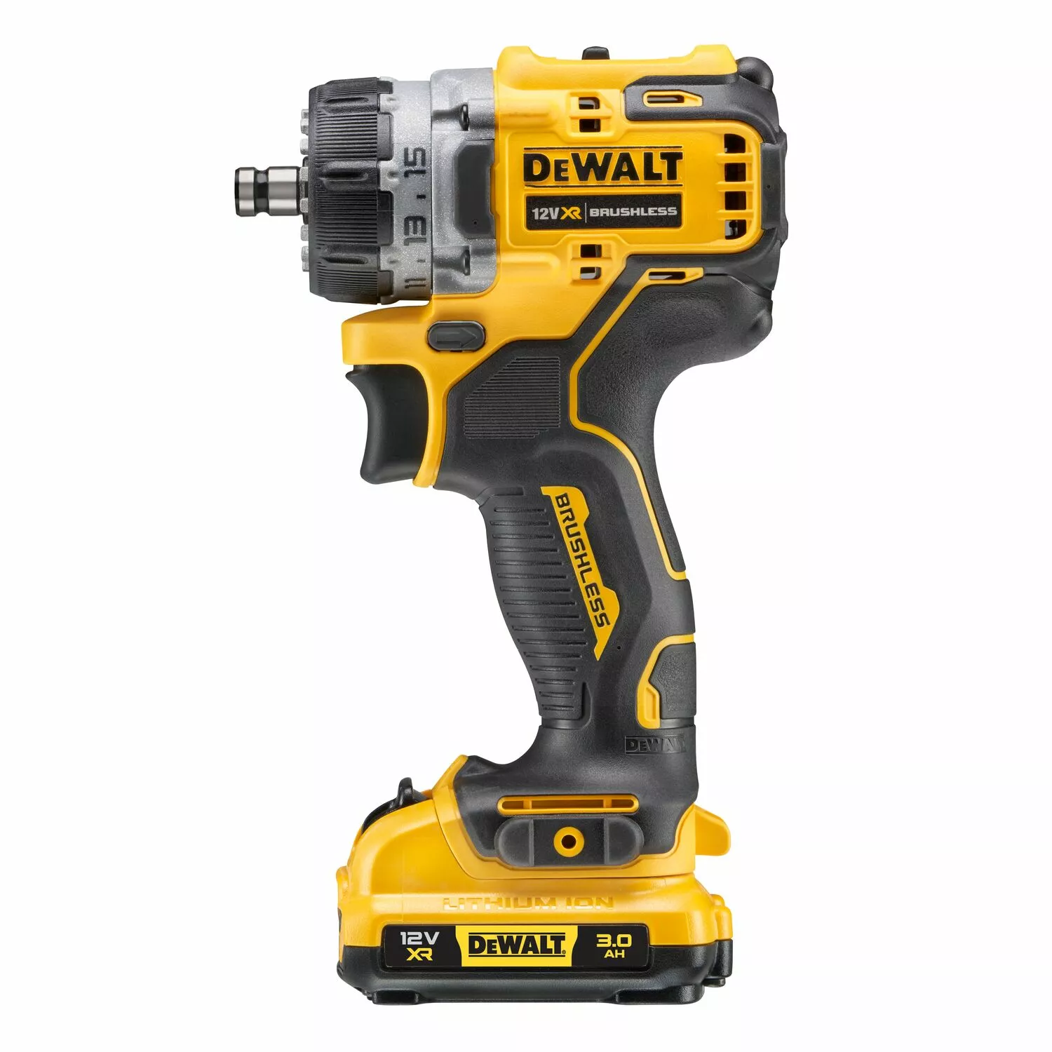 DeWALT DCD703L2T 12V Li-ion Accu Schroefboormachine set (2x 3.0Ah) Multi-head in TSTAK koffer-image