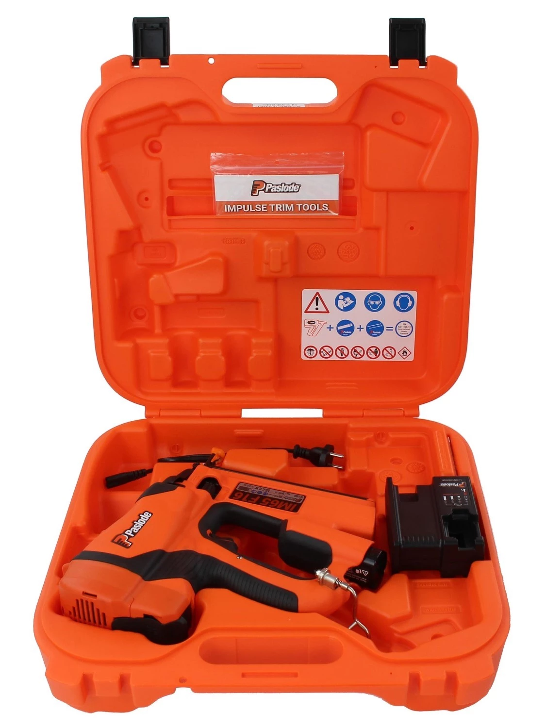 Paslode IM65 F16 Lithium Tacker op gas in koffer - 16-63mm-image