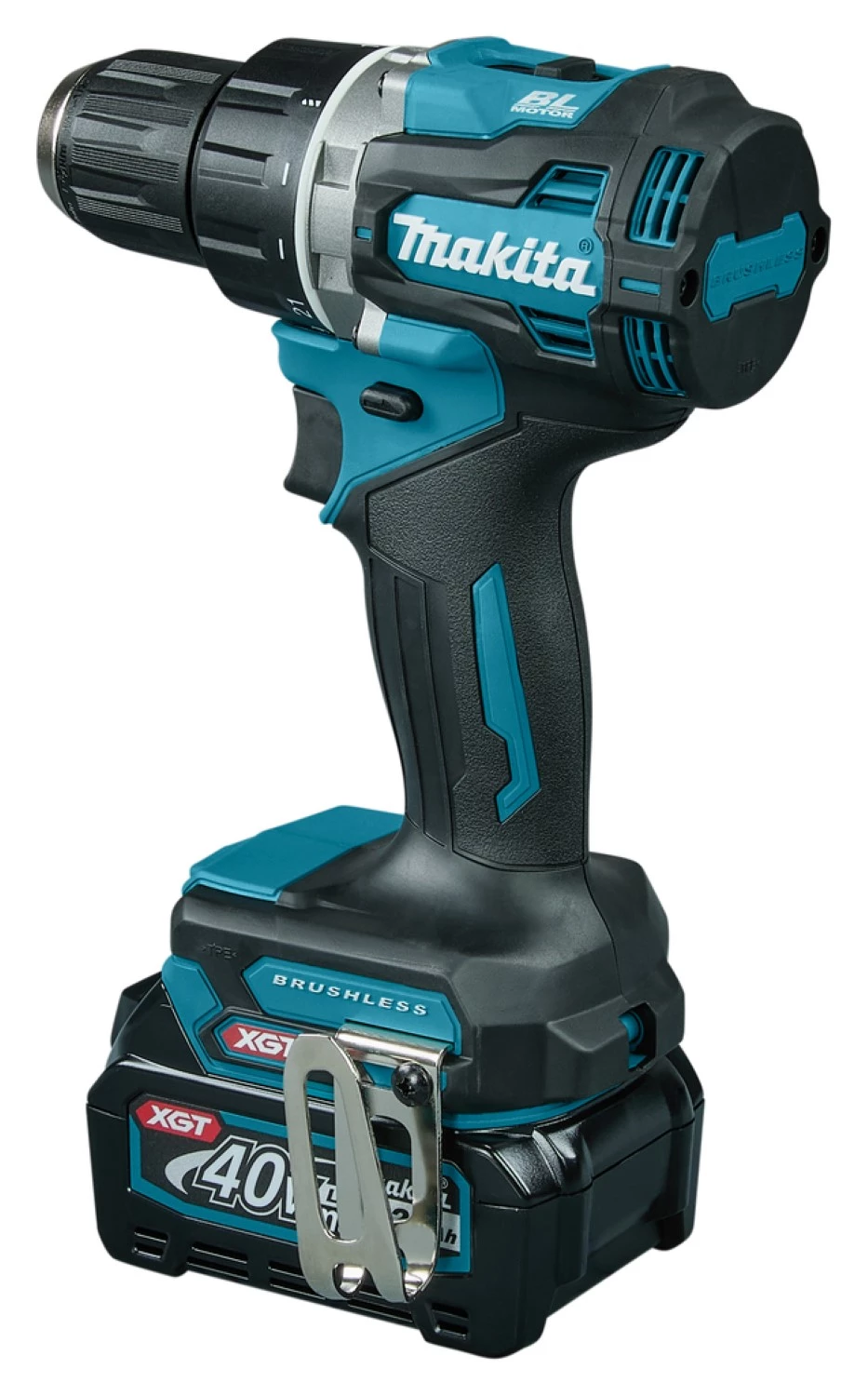 Perceuse visseuse sans-fil Makita DF002GD201 - XGT 40V max Li-ion - 2 batteries 2,5 Ah - Mbox - 64 nm - Brushless-image