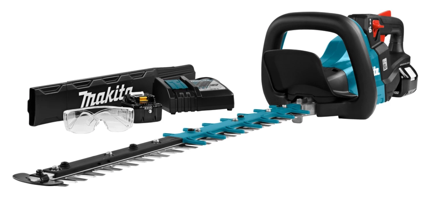 Makita DUH601RTE 18V Li-Ion accu heggenschaar set (2x 5.0Ah accu) - 600mm-image