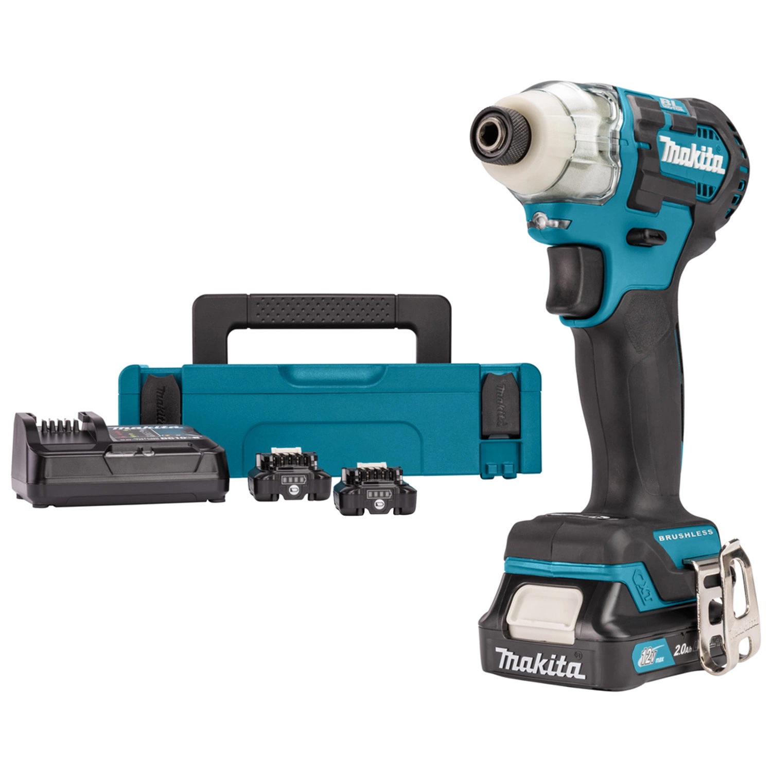 Makita TD111DSAJ 10,8V Li-Ion accu slagschroevendraaier set in Mbox (2x 2,0Ah accu) - 135Nm-image