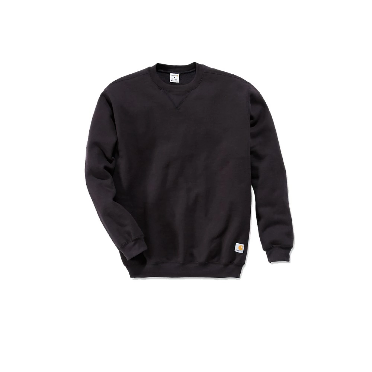 Carhartt Sweat-shirt à col rond mi-épaisseur noir - S-image
