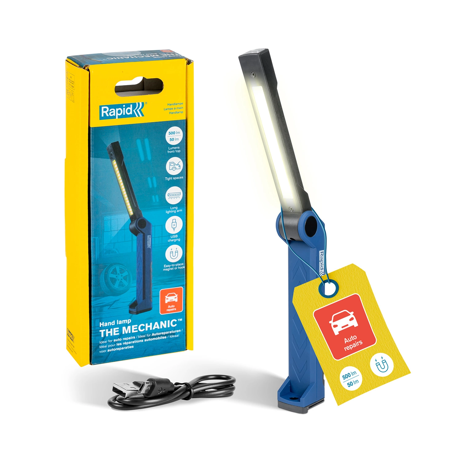 Rapid The Mechanic Zaklamp - 500Lm - IP20-image