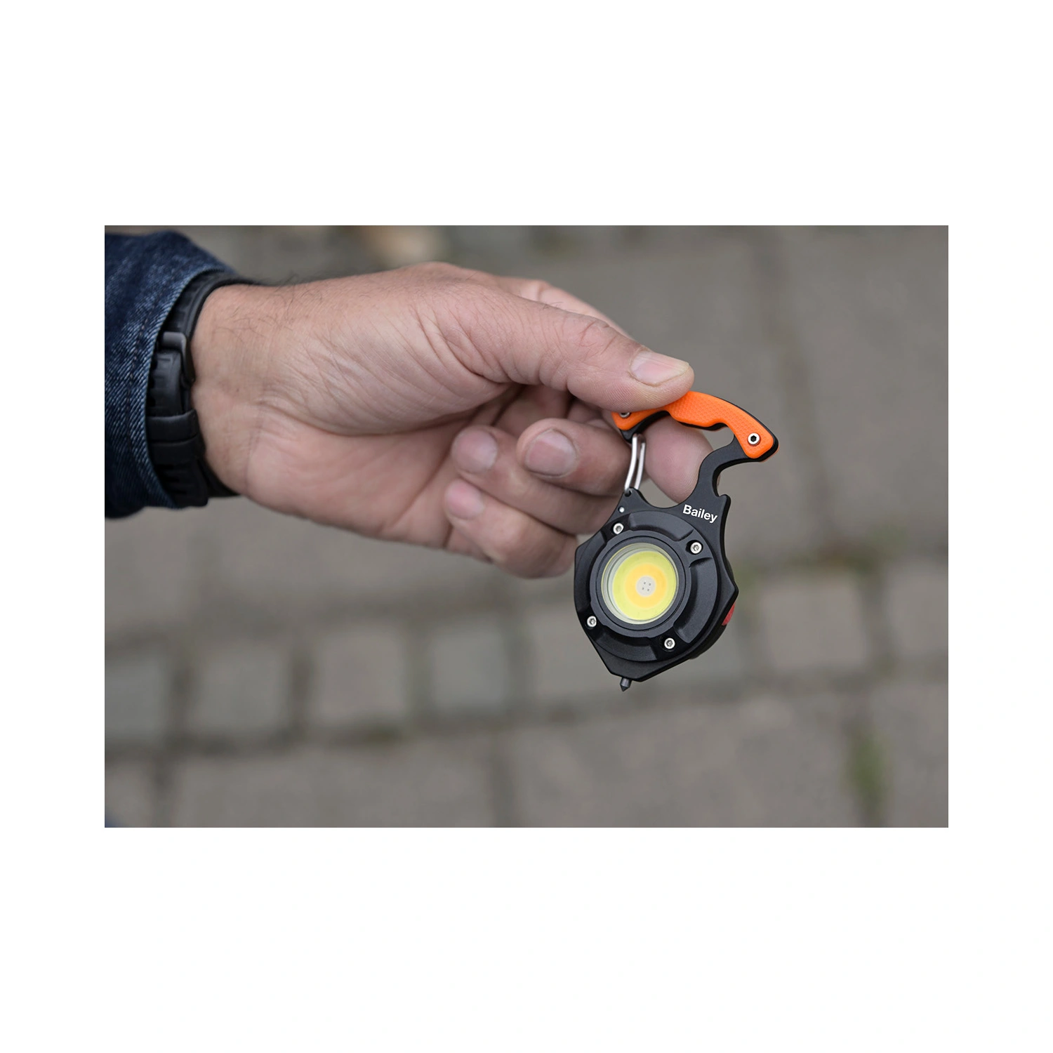 Bailey RoBust LED Keyring 5 W 500 lm Blanc + Rouge IP44 5 V