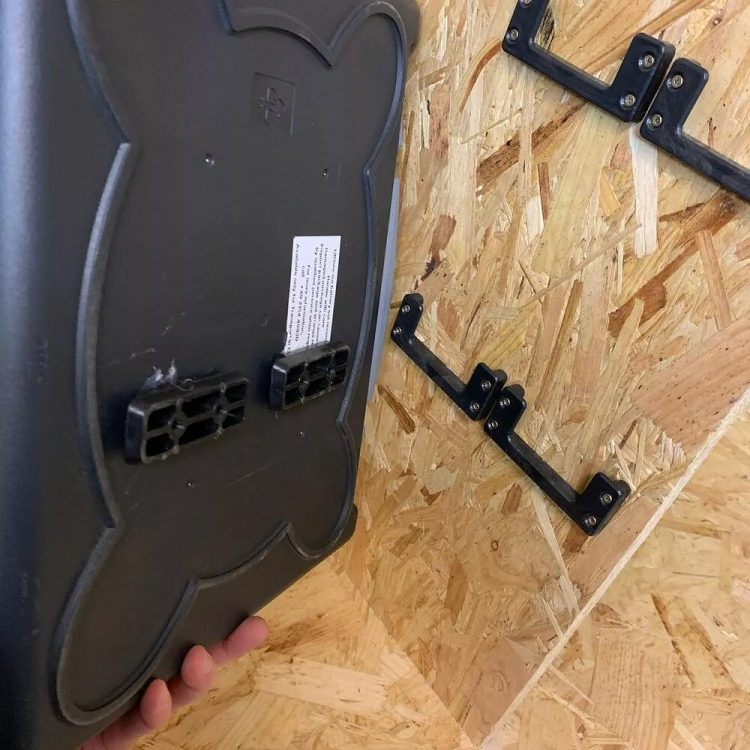 StealthMounts OM-CL-BLK-6 Cleat 'n' Feet Semelles - Noir - 6 Pièces-image