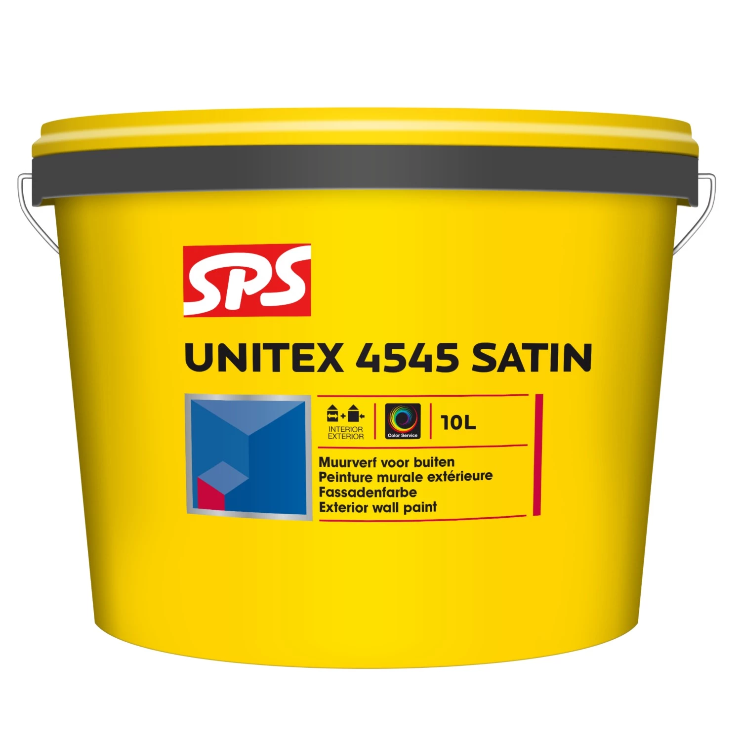 SPS Unitex 4545 Satin Muurverf - op kleur gemengd - 10L-image