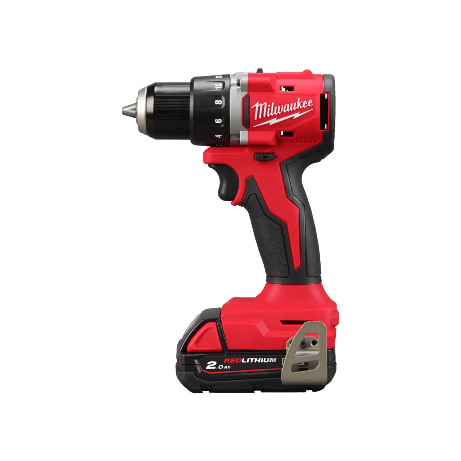Milwaukee M18 BLDDRC-202 Boorschroefmachine - koolborstelloos - in koffer