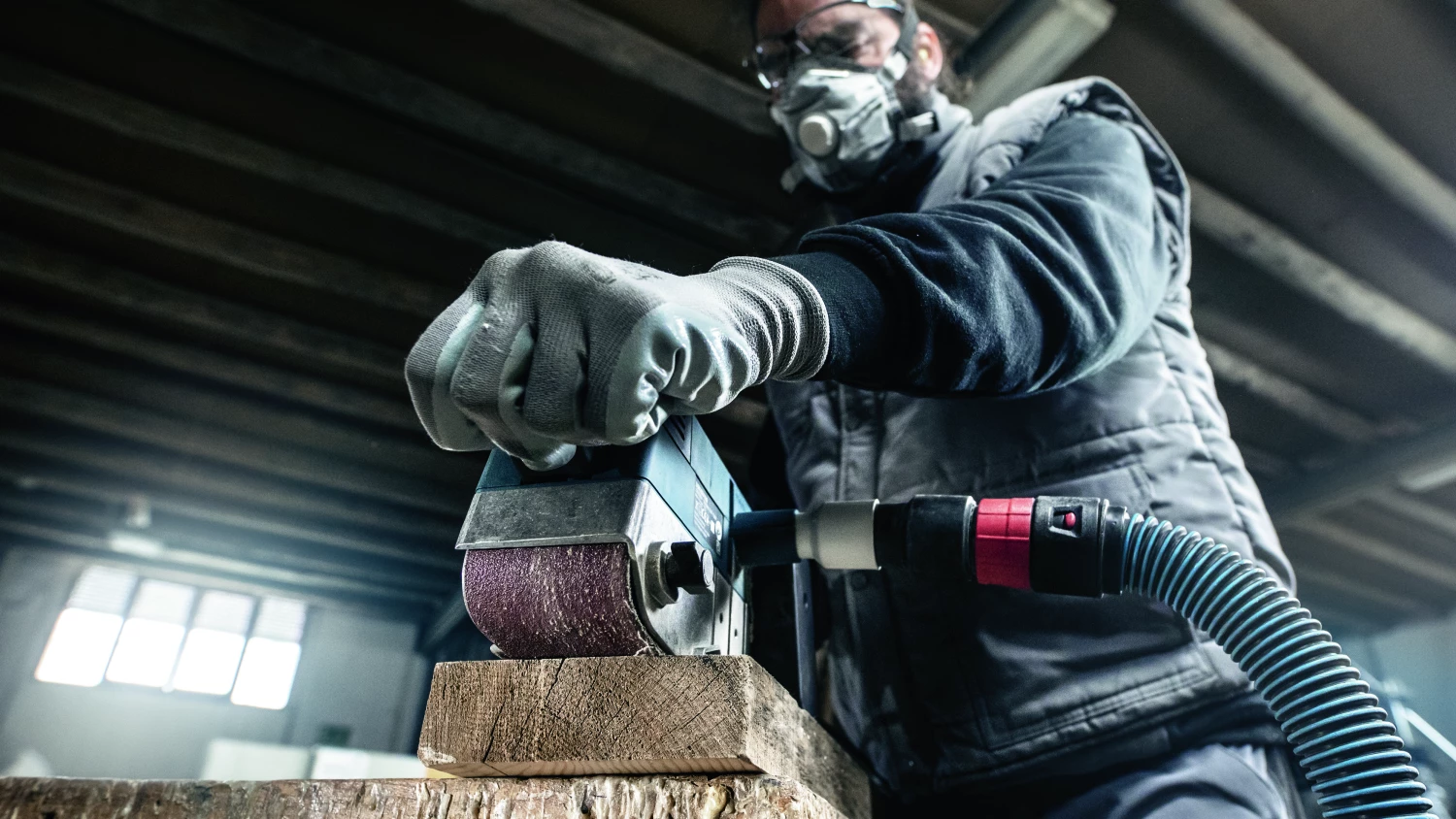 Bosch 2608606131 - Bande abrasive X440 Best for Wood and Paint, 100 x 610 mm, grain 80, 3x-image