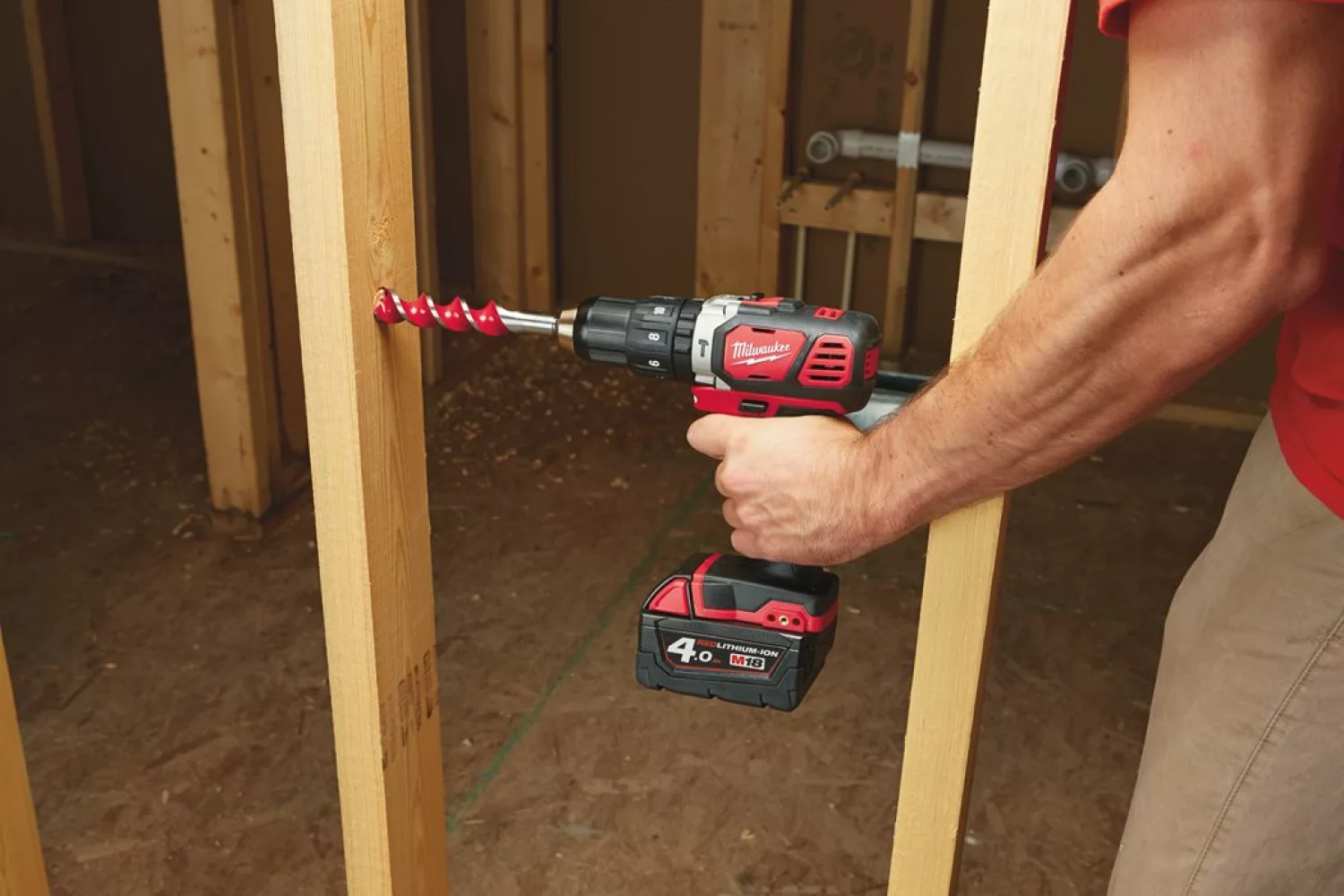 Milwaukee M18 BPD-0 Perceuse à percussion sans fil - 18V Li-ion - Machine seule-image