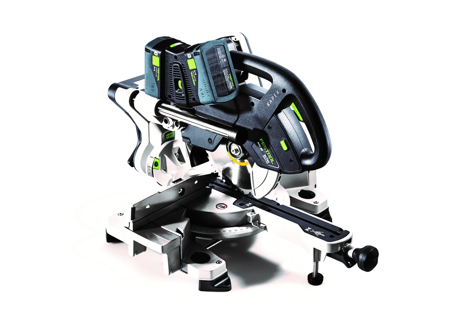 Festool 578755 KAPEX KSC 60 EB-Basic-Set-UG Li-ion accu afkortzaag set incl. onderstel - 216mm