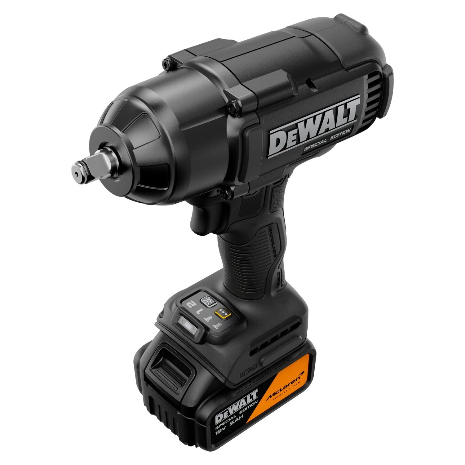 DeWALT X MCLAREN DCF99MP2T-QW Kit de clé à chocs sans fil 18 V XR 1/2''  (2 batteries 5,0 Ah + chargeur)-image